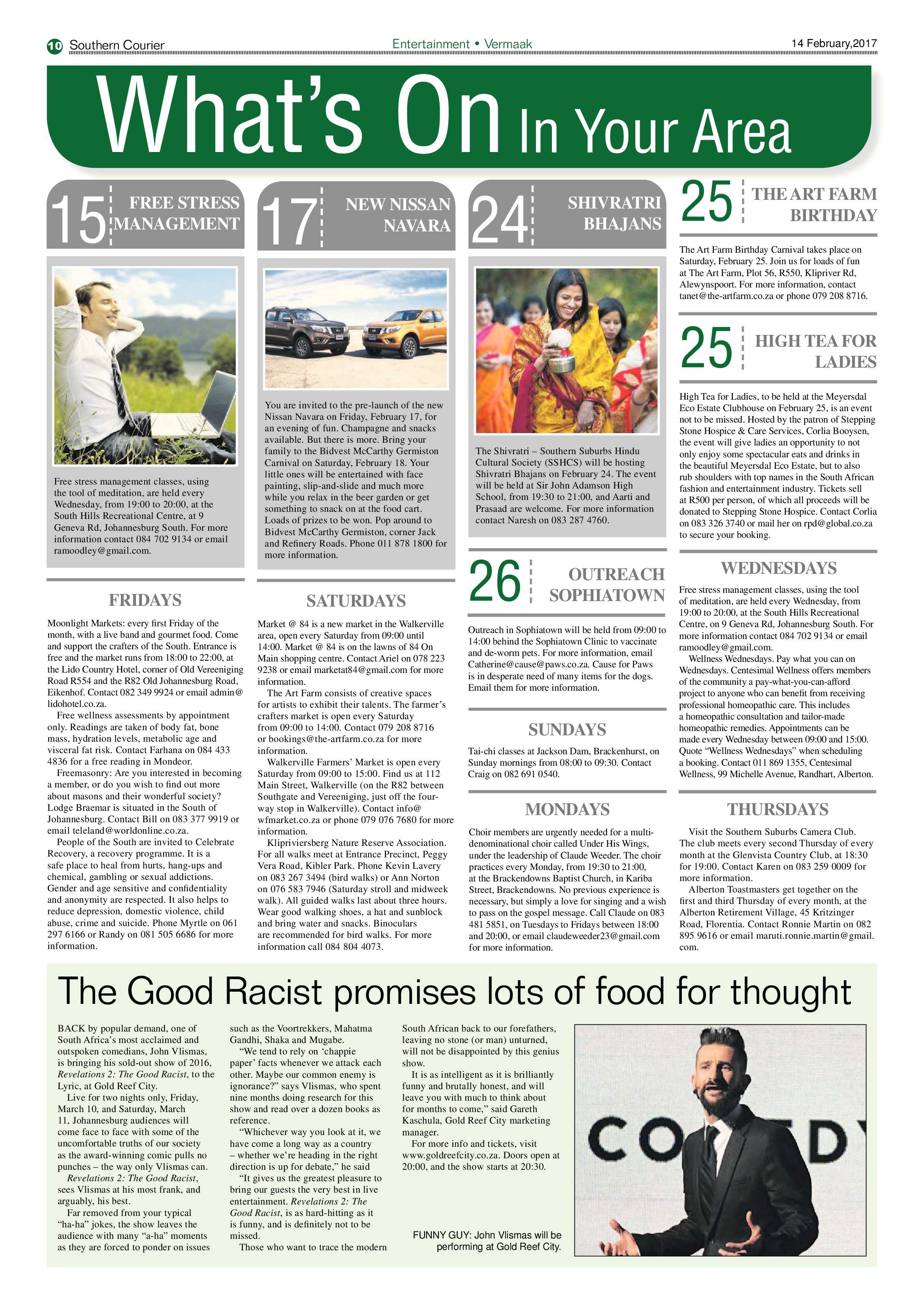 Southern Courier14 February 2017 page 10