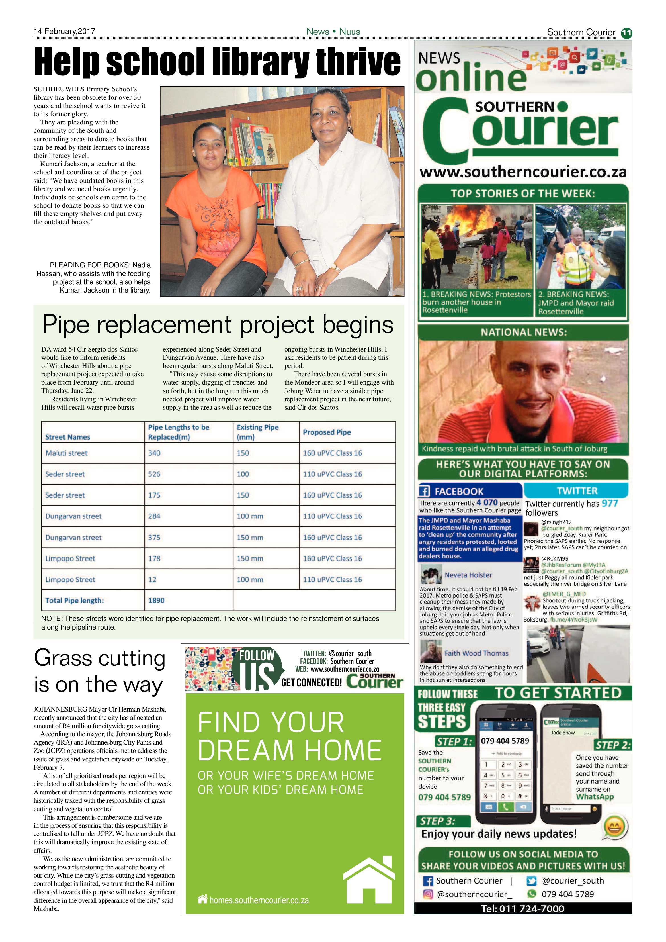 Southern Courier14 February 2017 page 11