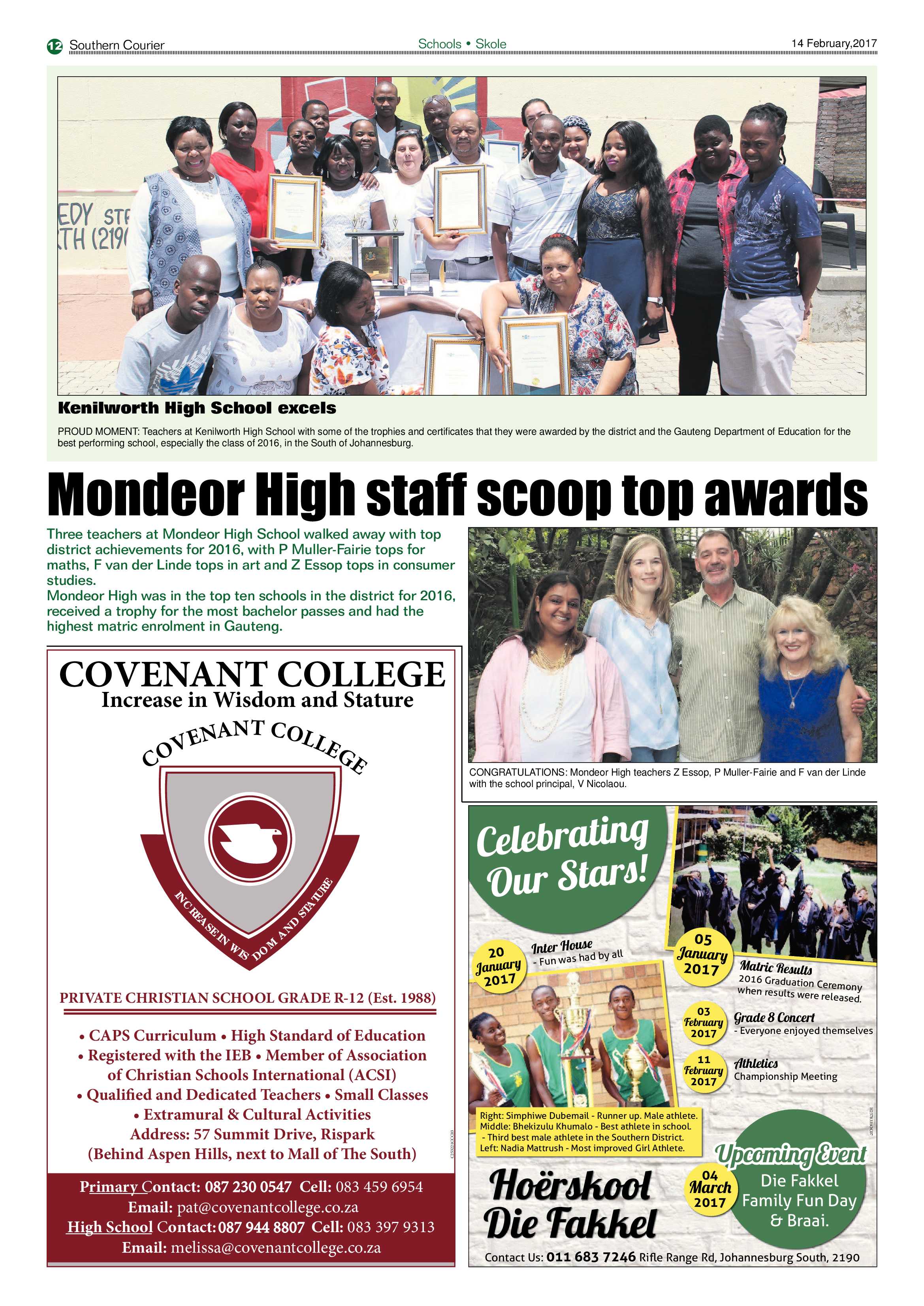 Southern Courier14 February 2017 page 12