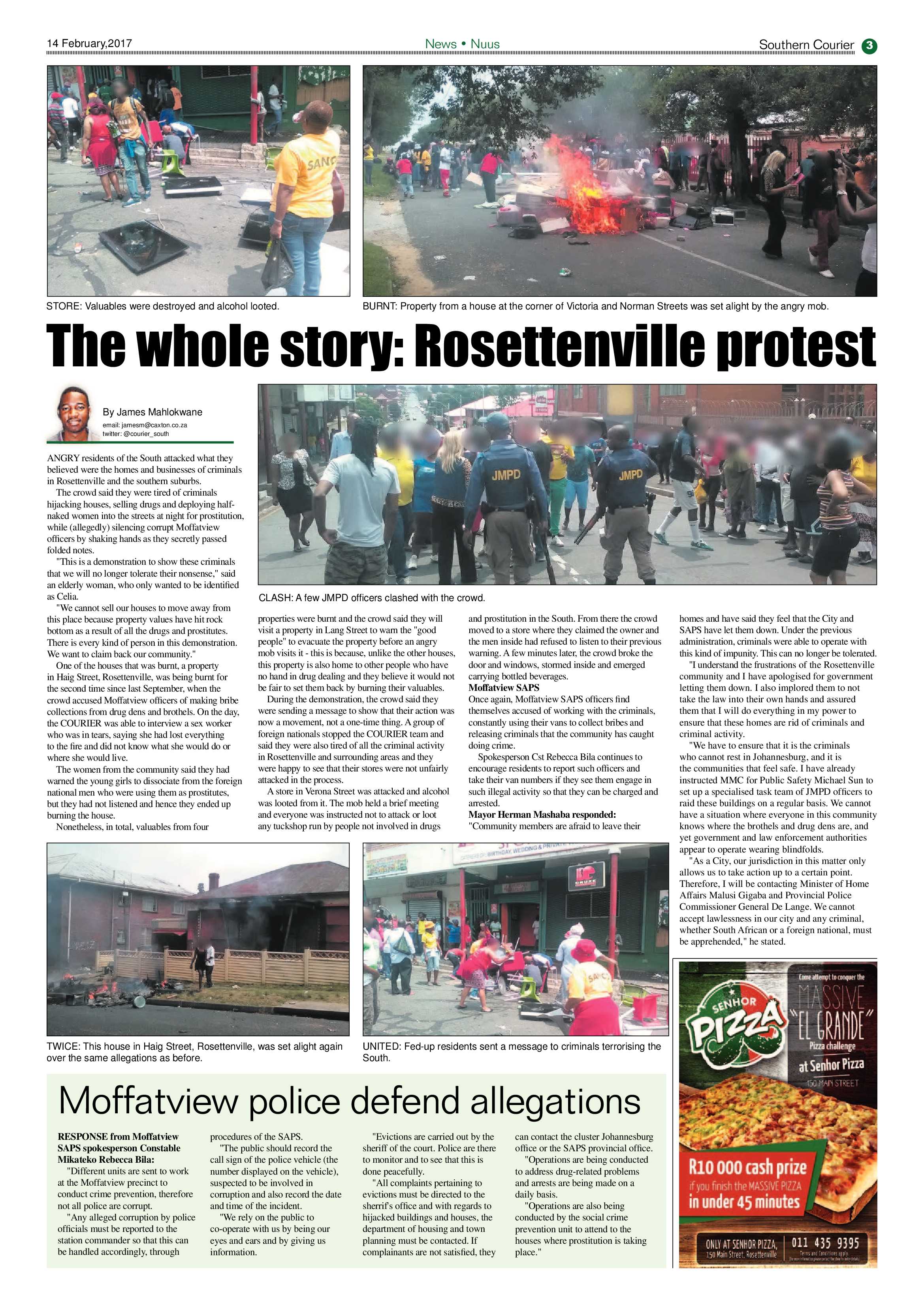 Southern Courier14 February 2017 page 3