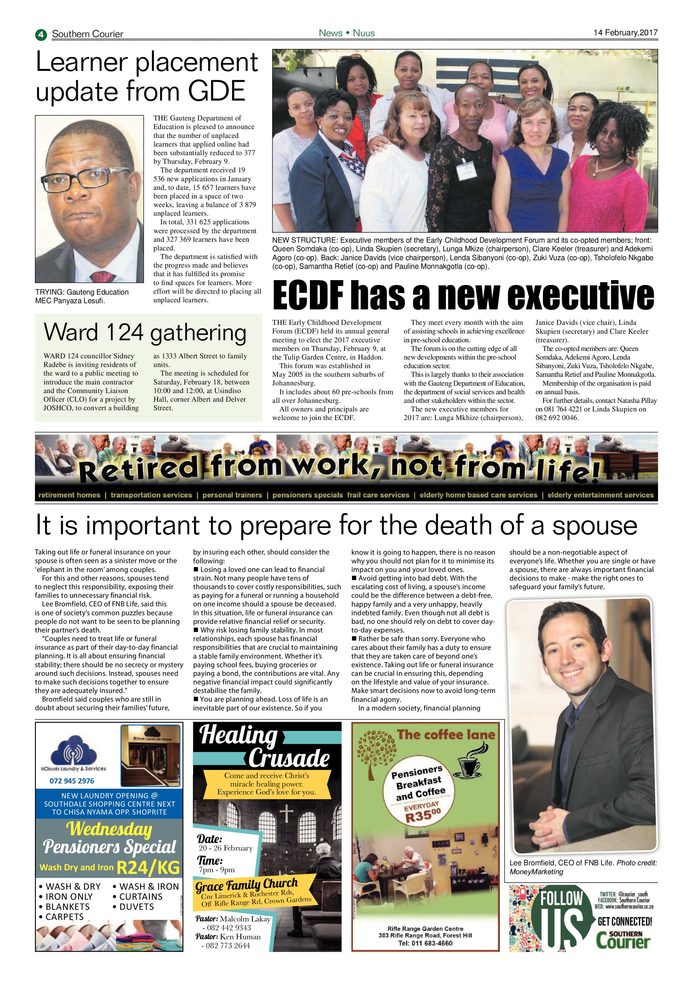 Southern Courier14 February 2017 page 4