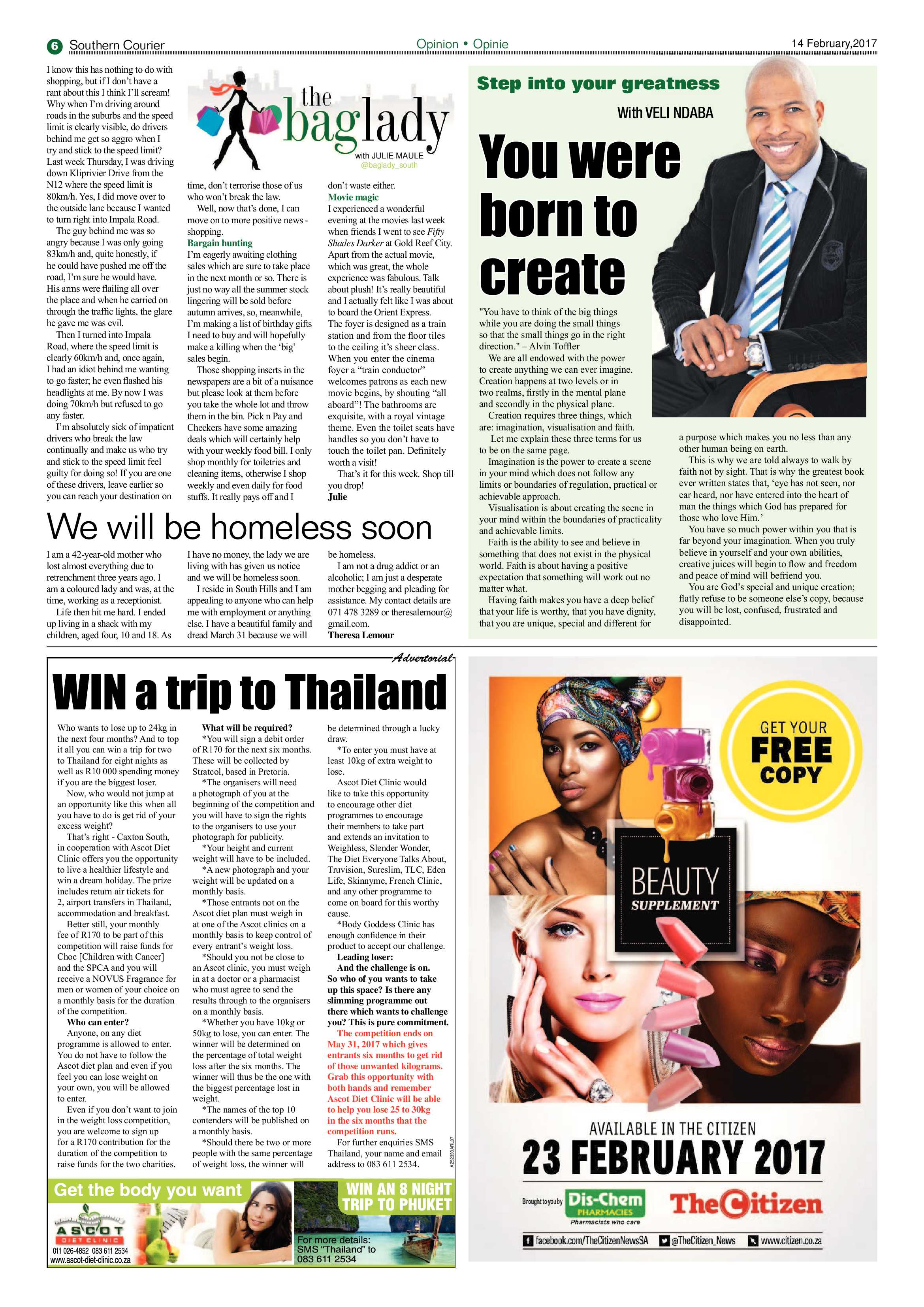Southern Courier14 February 2017 page 6