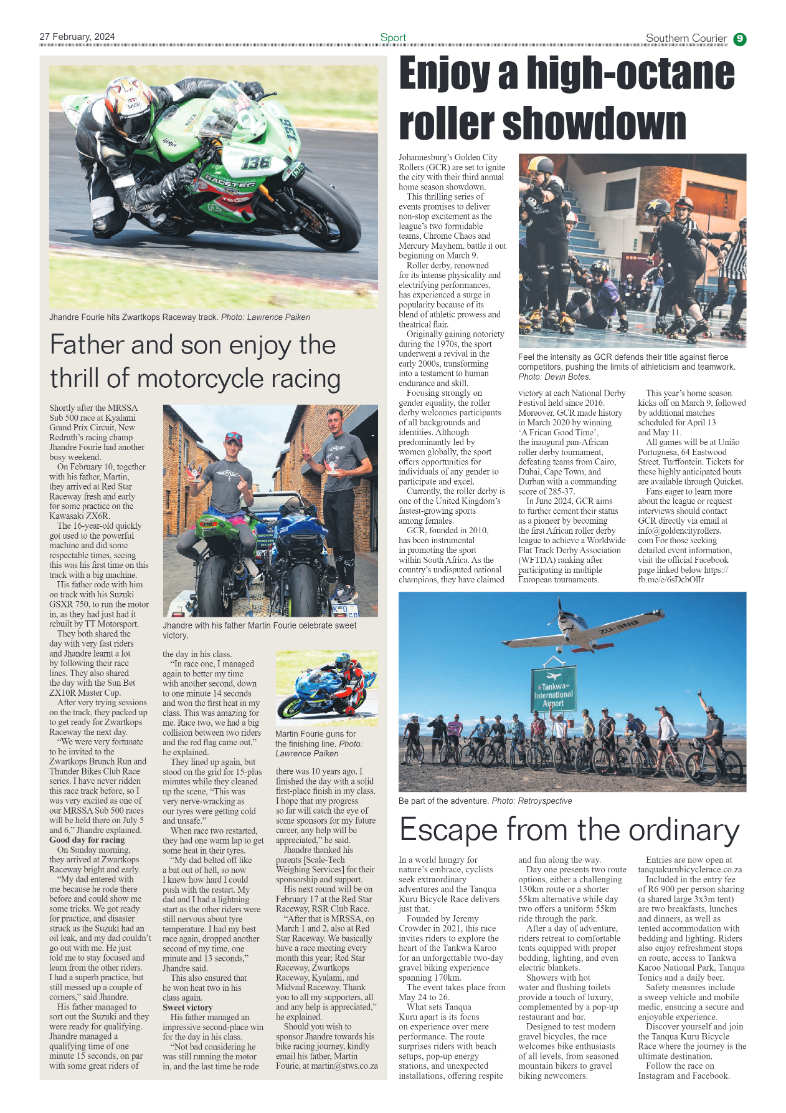Southern Courier 01 March 2024 page 11
