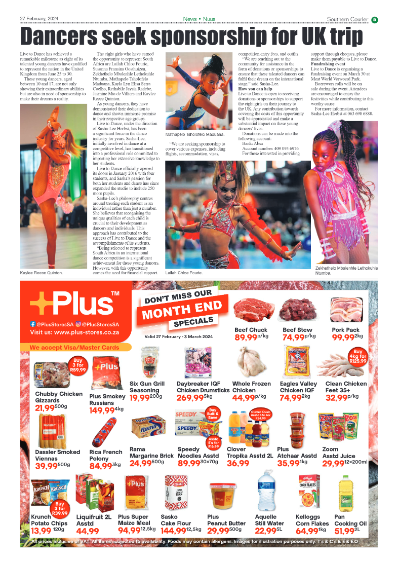 Southern Courier 01 March 2024 page 7