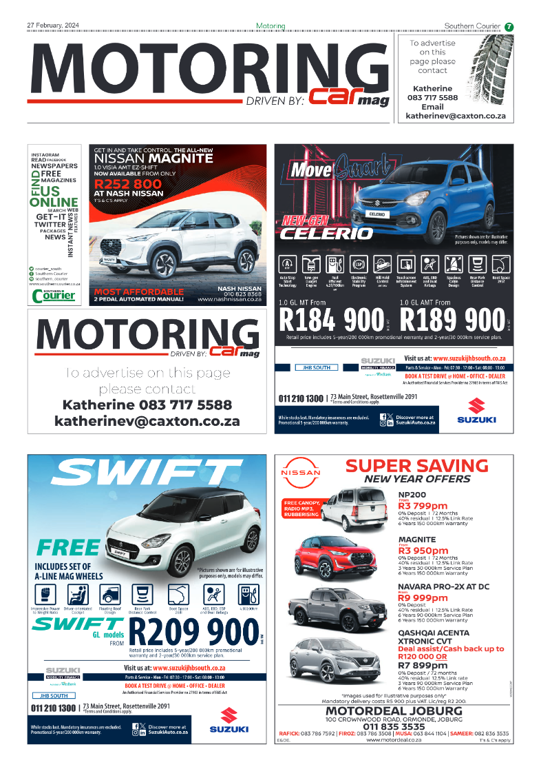 Southern Courier 01 March 2024 page 9