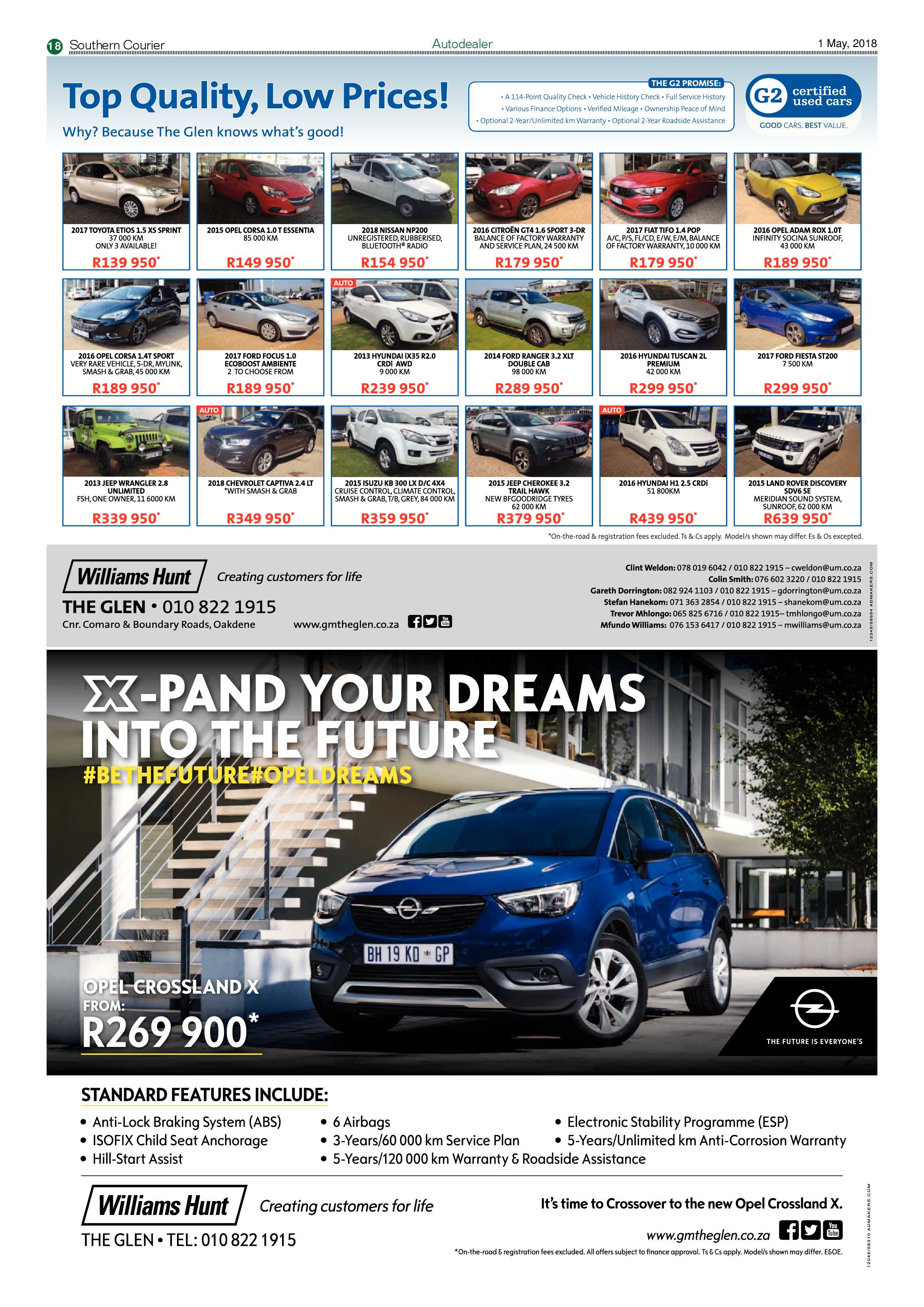 Southern Courier 01 May 2018 page 18
