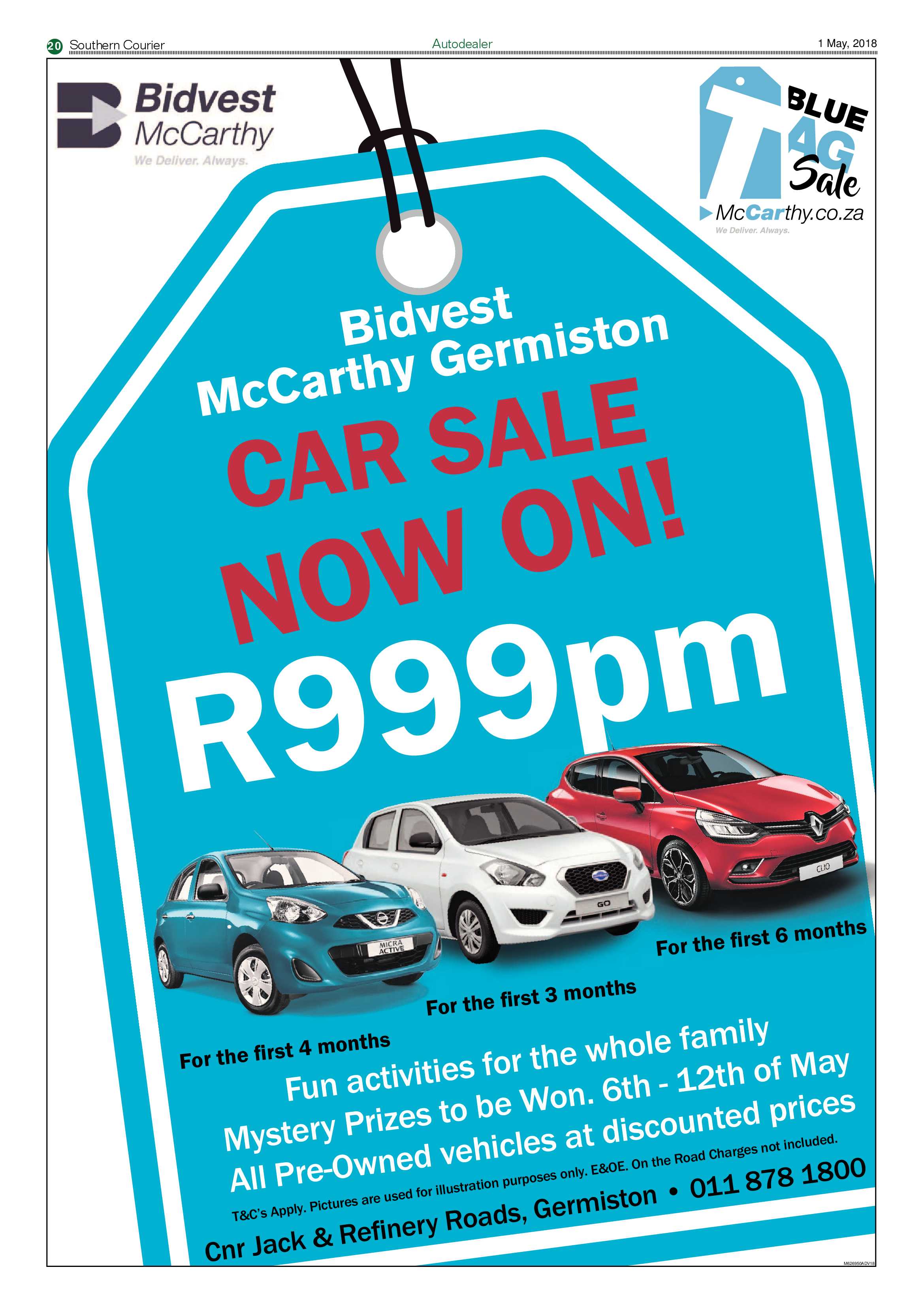 Southern Courier 01 May 2018 page 20