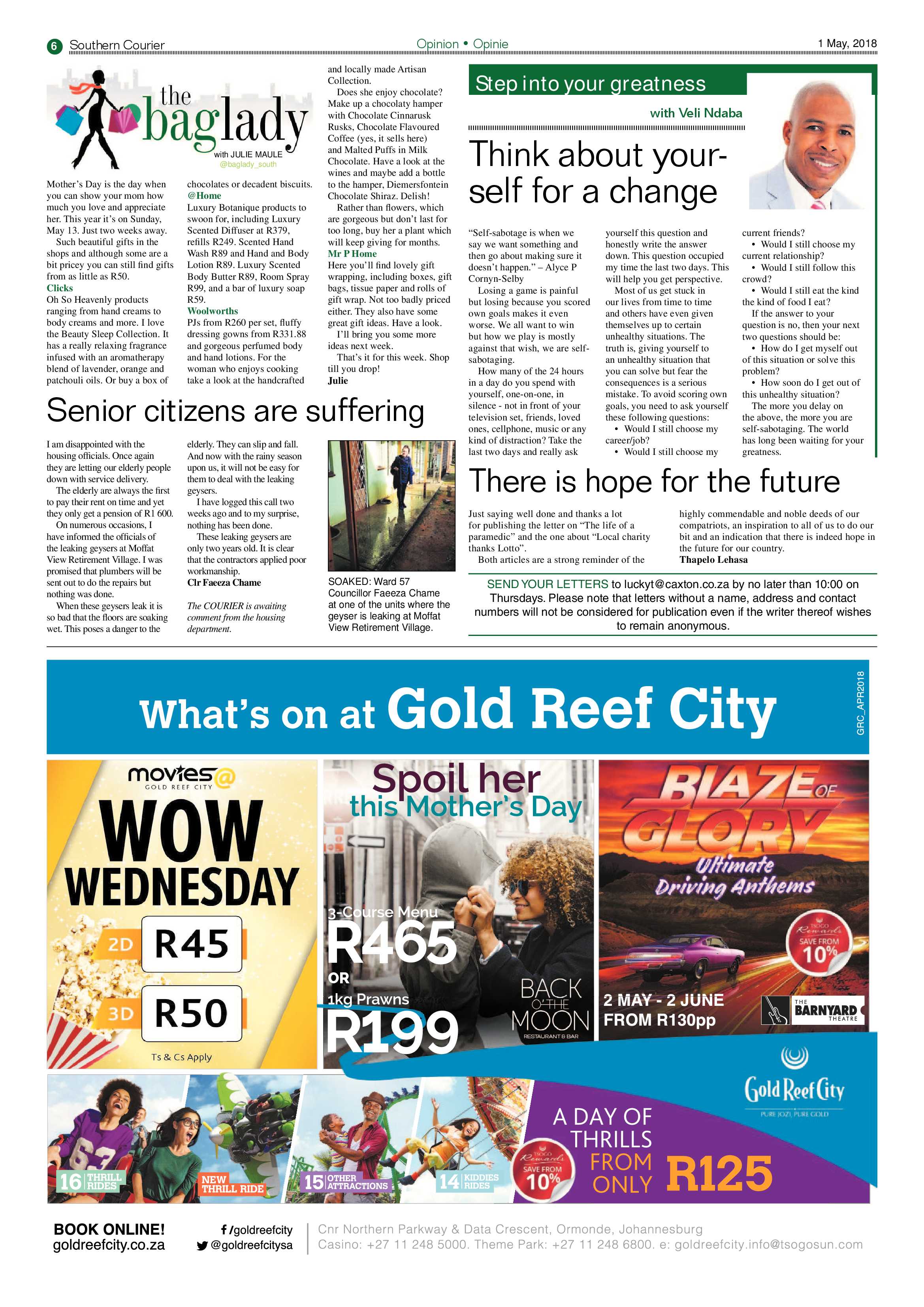 Southern Courier 01 May 2018 page 6