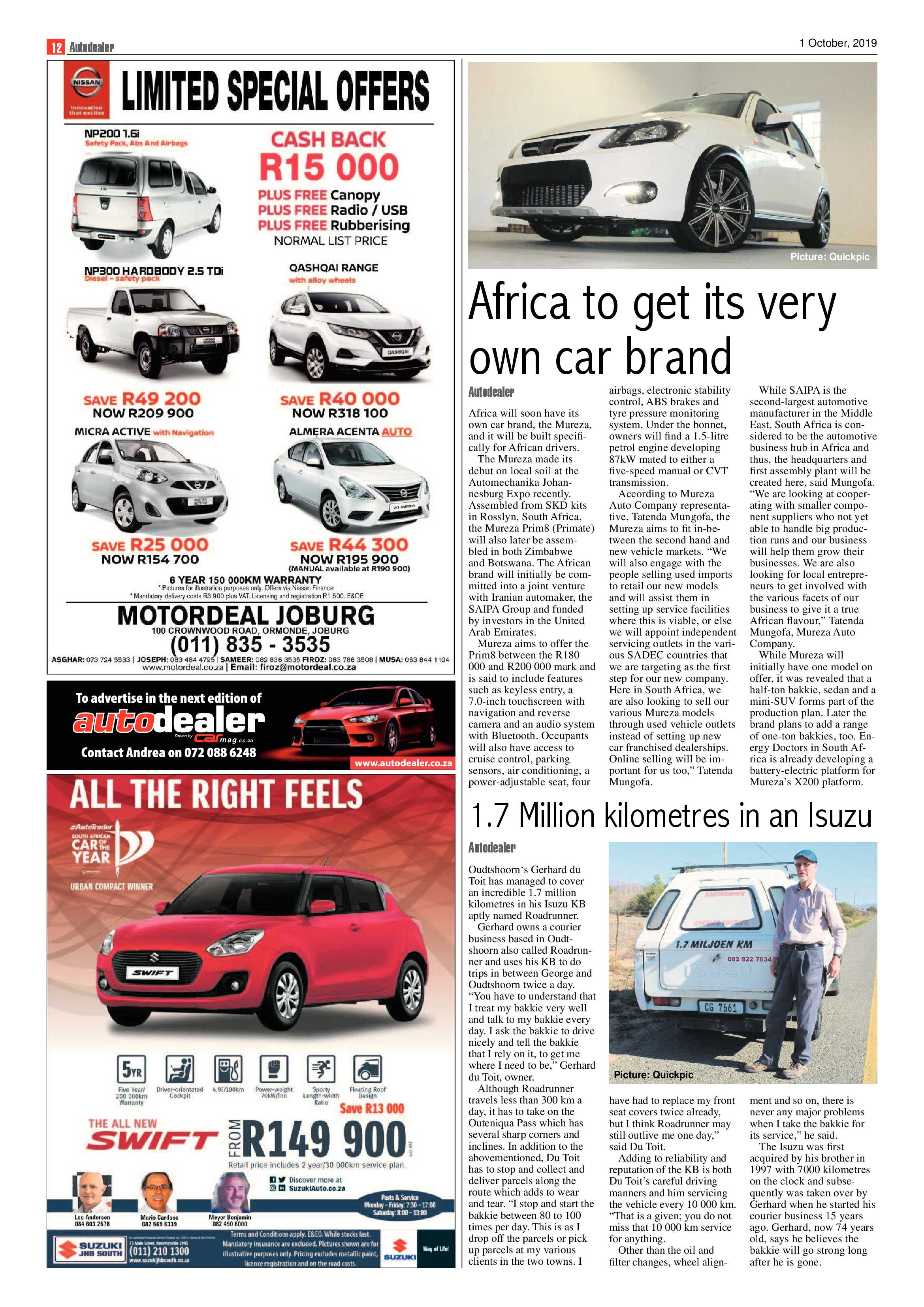 Southern Courier 01 October 2019 page 16