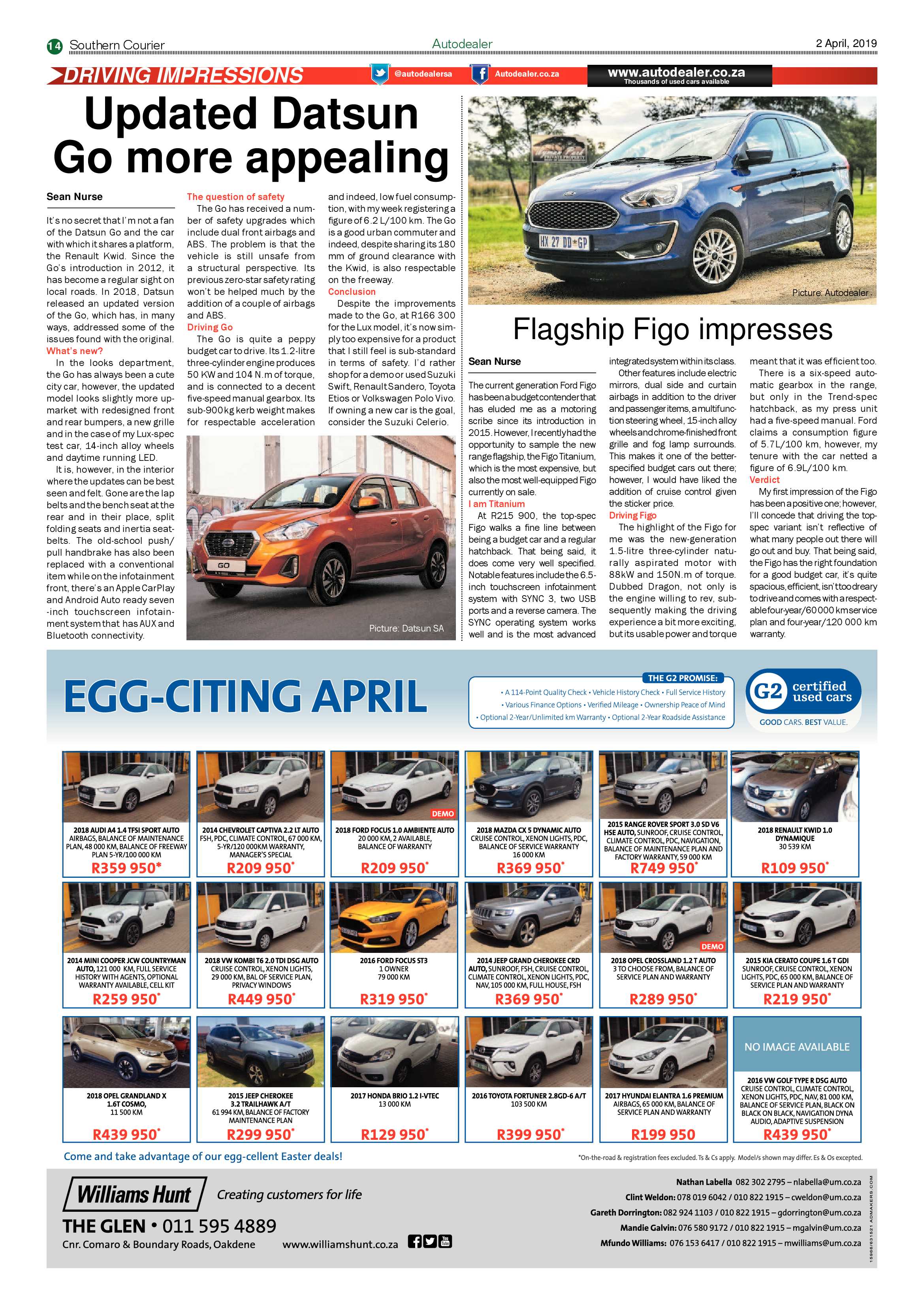 Southern Courier 02 April 2019 page 14