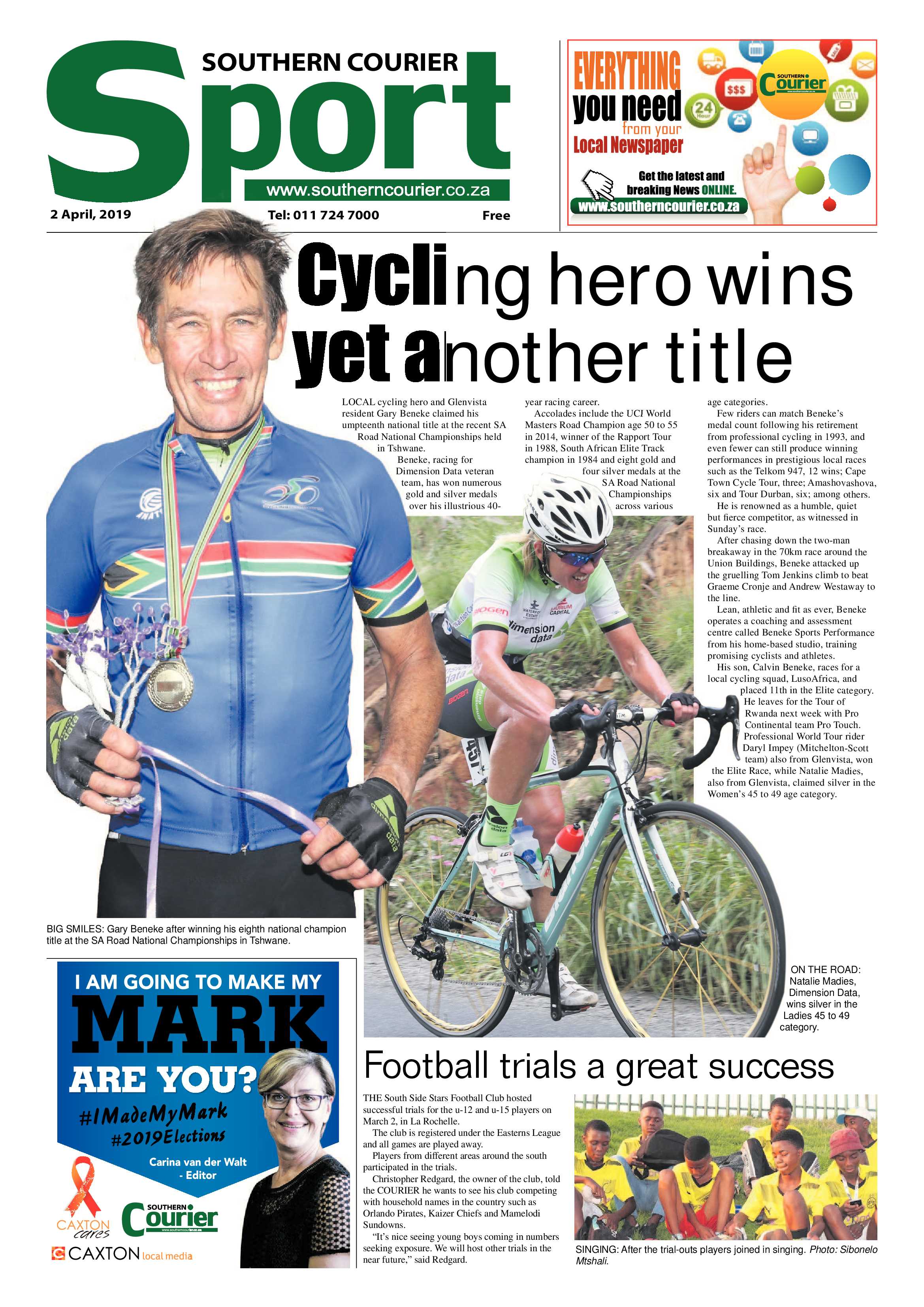 Southern Courier 02 April 2019 page 16