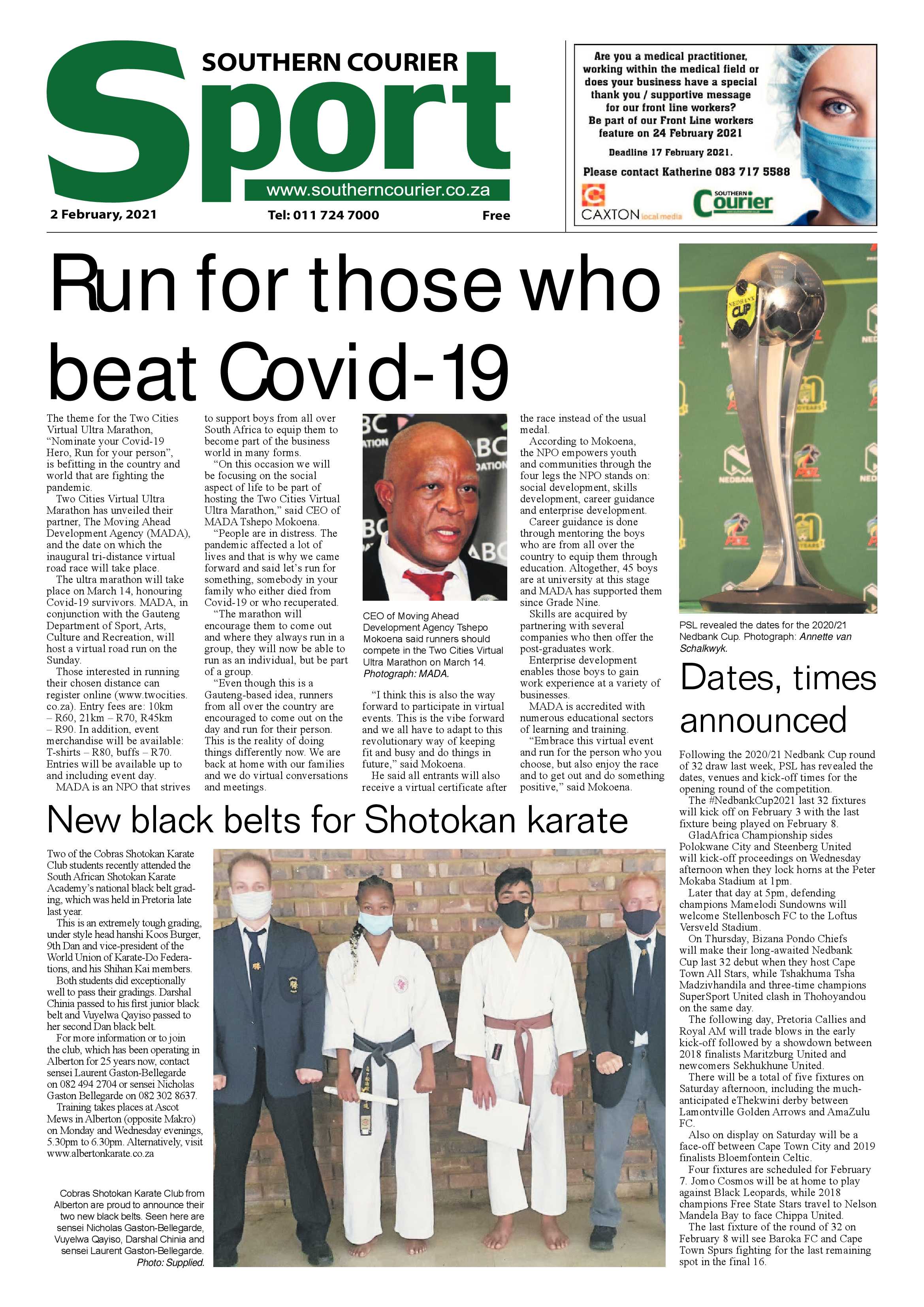 Southern Courier 02 February 2021 page 12