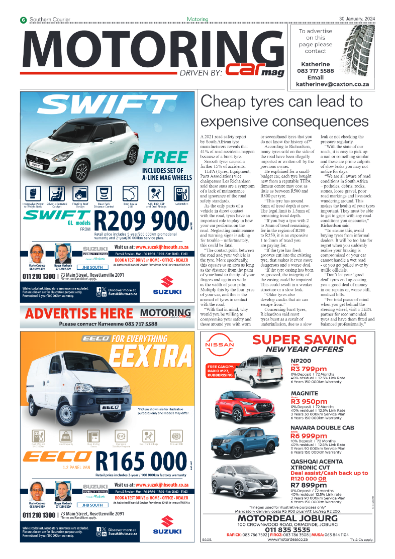 Southern Courier 02 February 2024 page 6