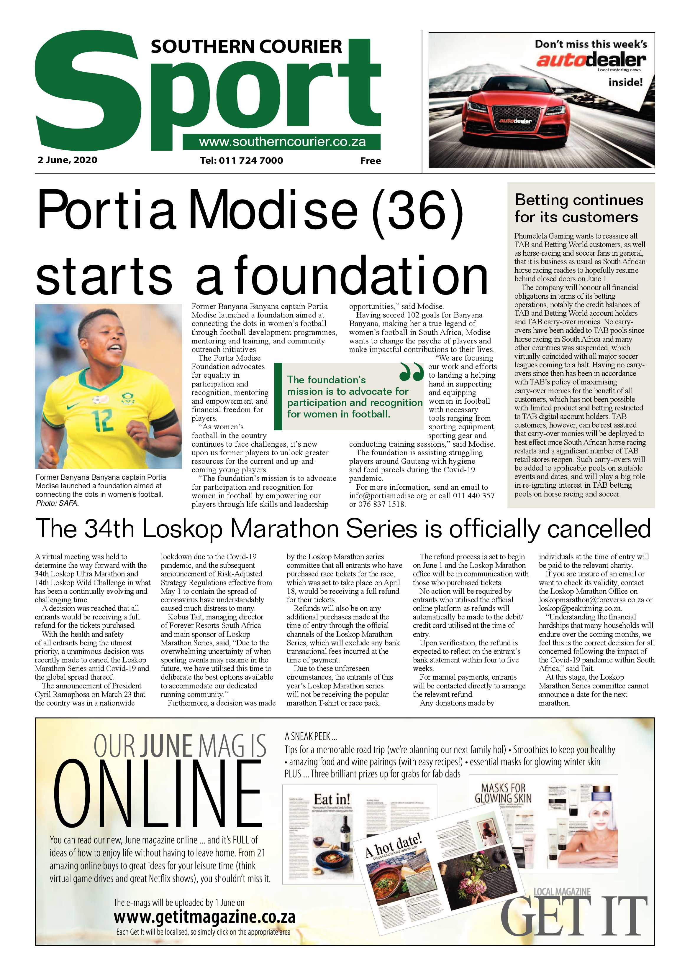 Southern Courier 02 June 2020 page 12