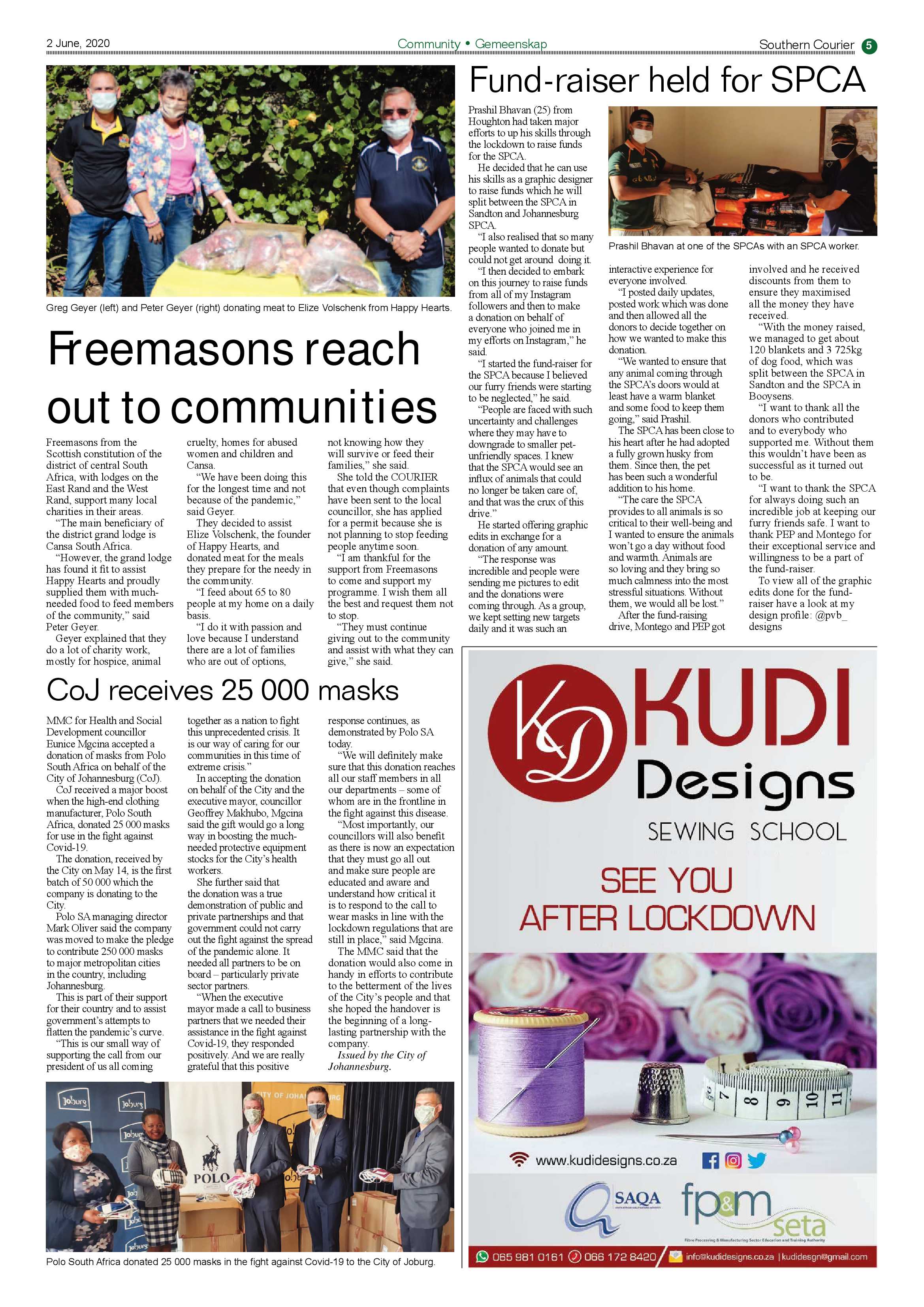 Southern Courier 02 June 2020 page 5