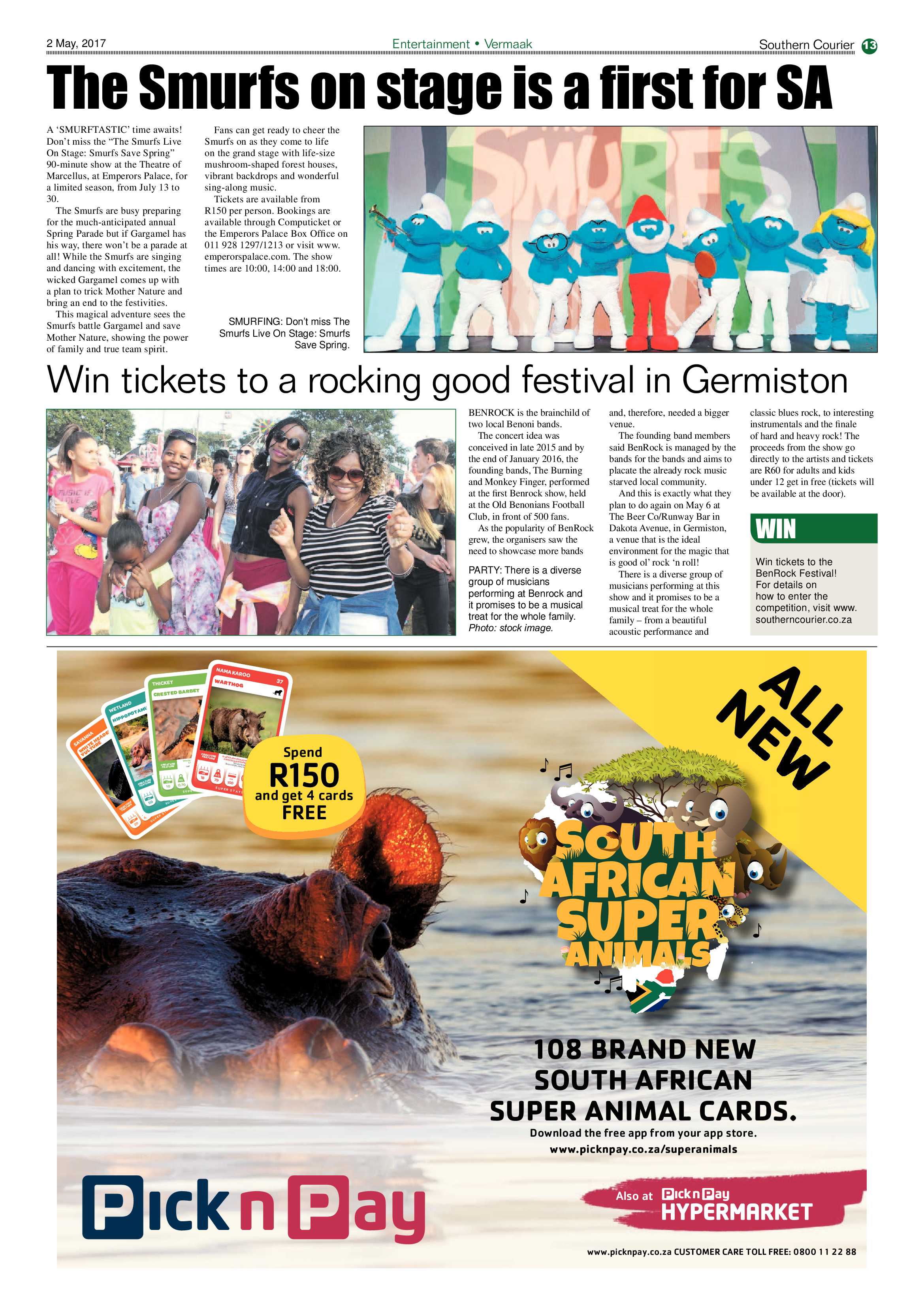 Southern Courier 02 May 2017 page 13