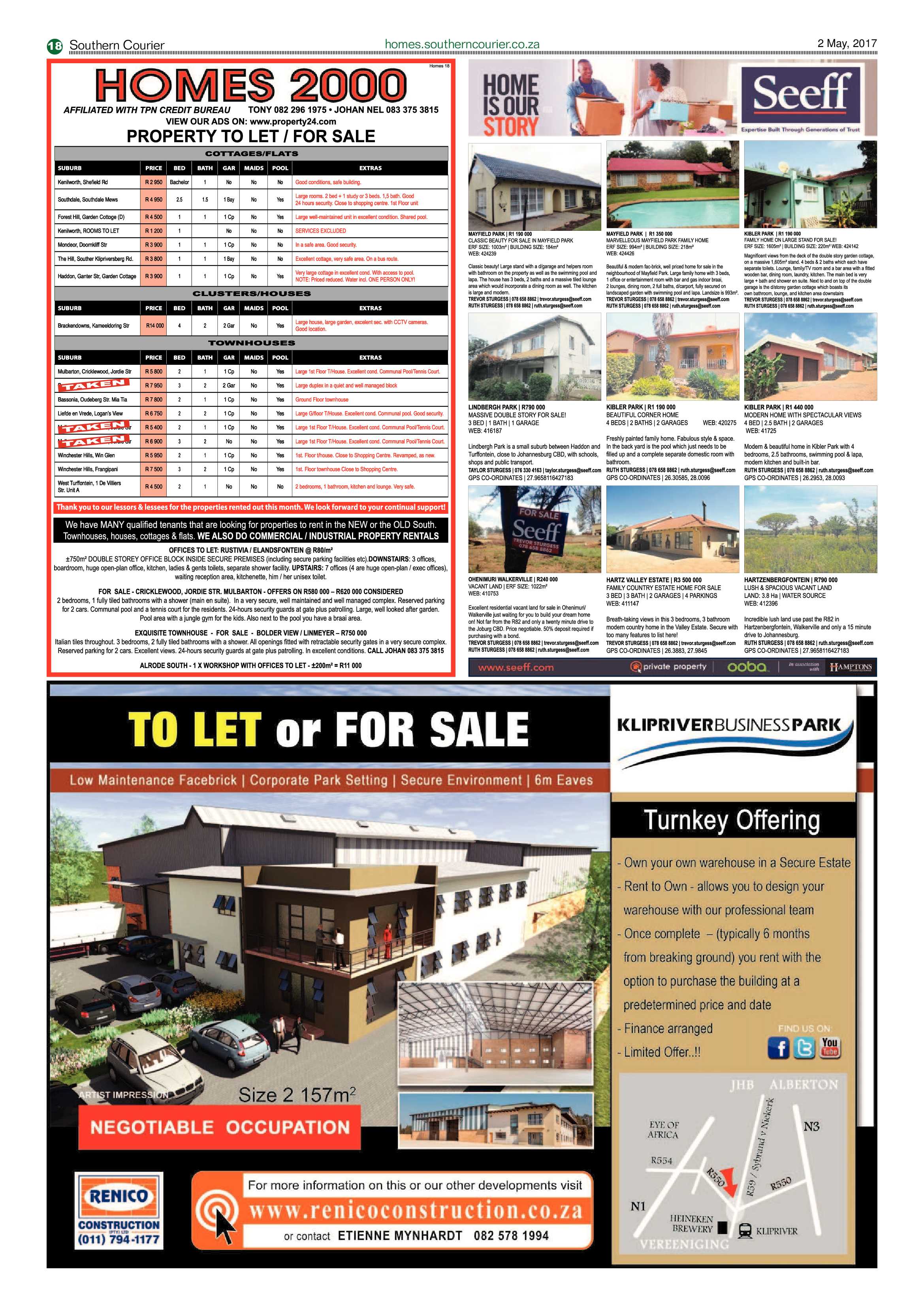 Southern Courier 02 May 2017 page 18