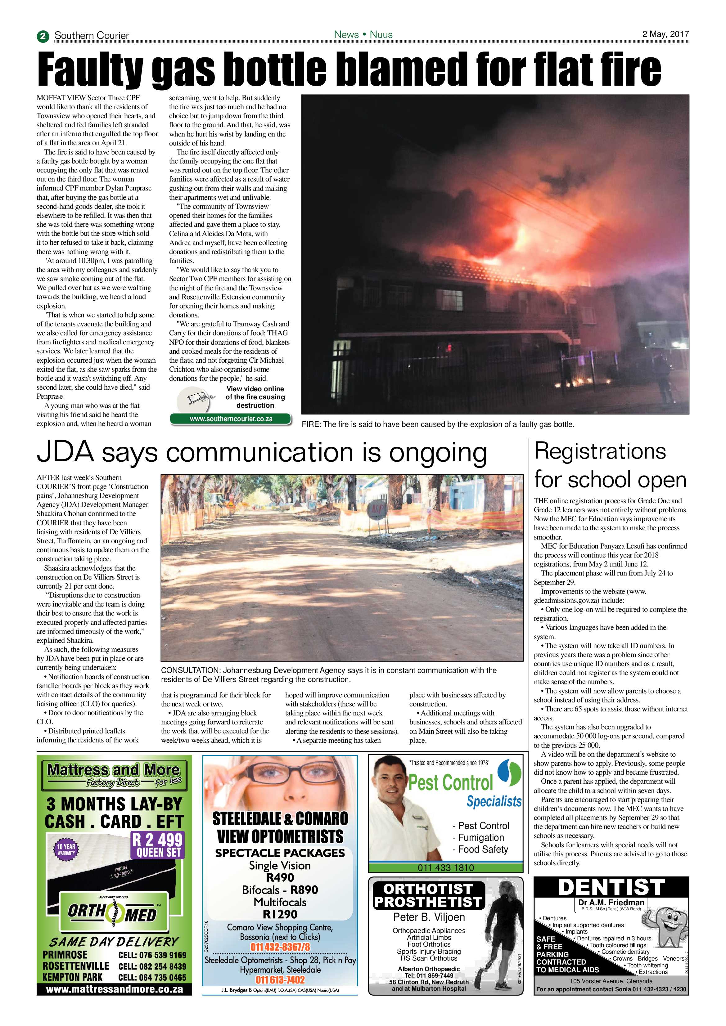 Southern Courier 02 May 2017 page 2