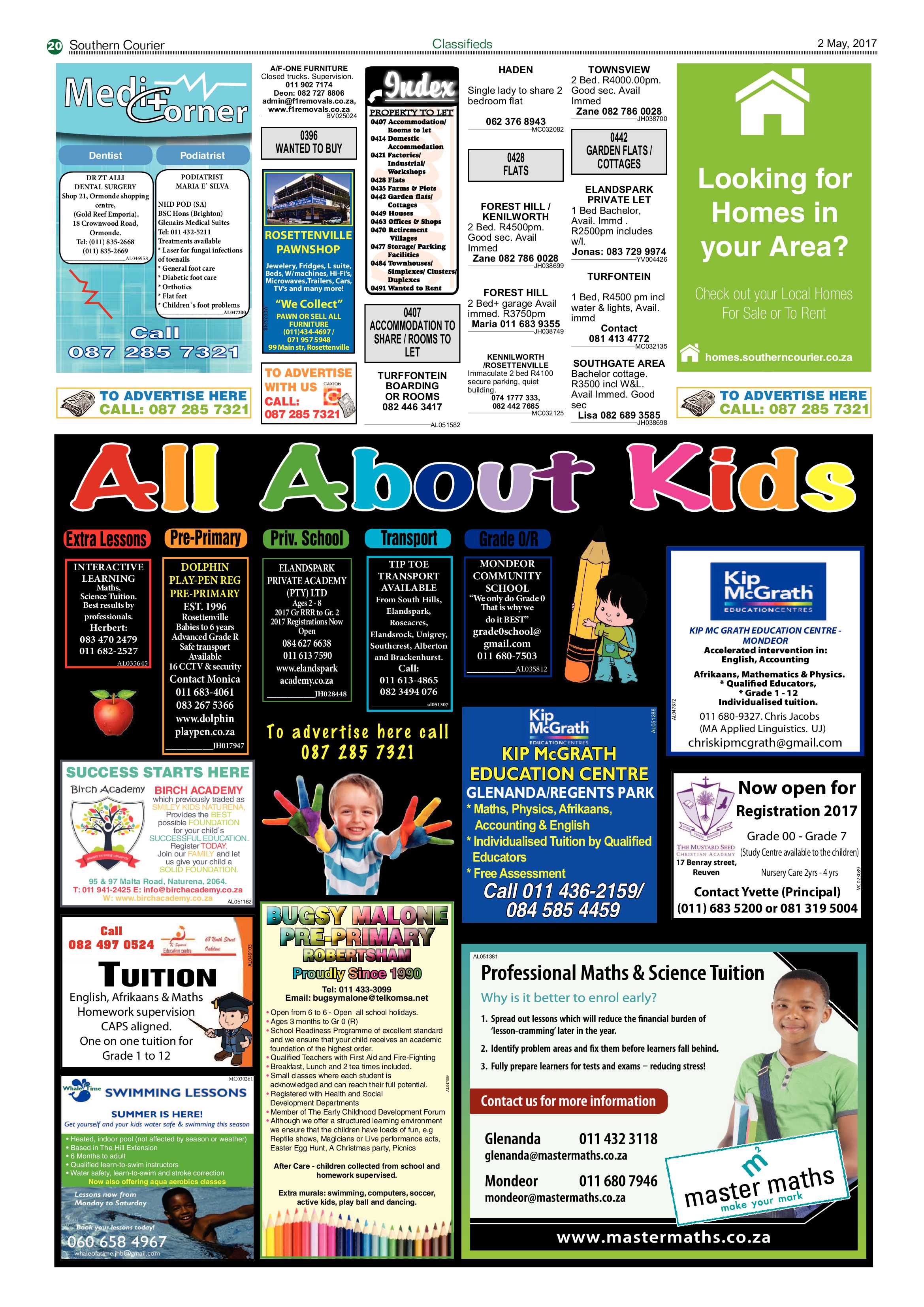 Southern Courier 02 May 2017 page 20
