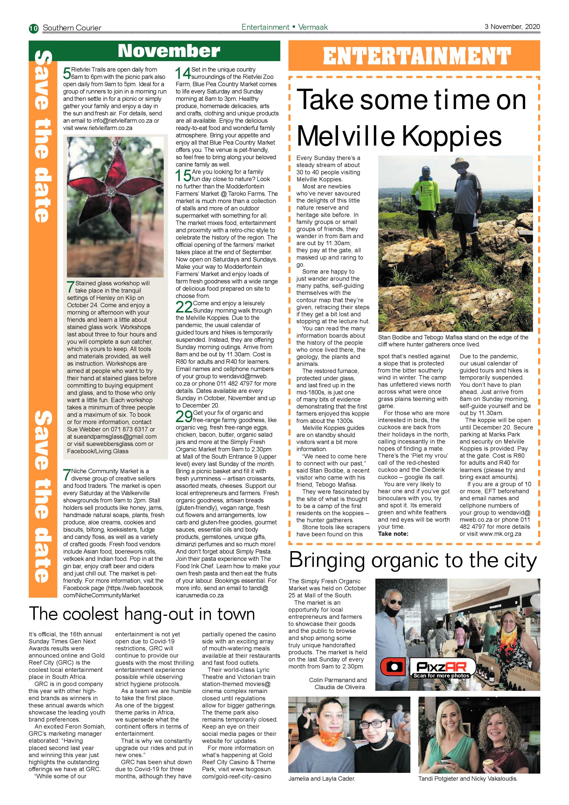 Southern Courier 02 November 2020 page 10