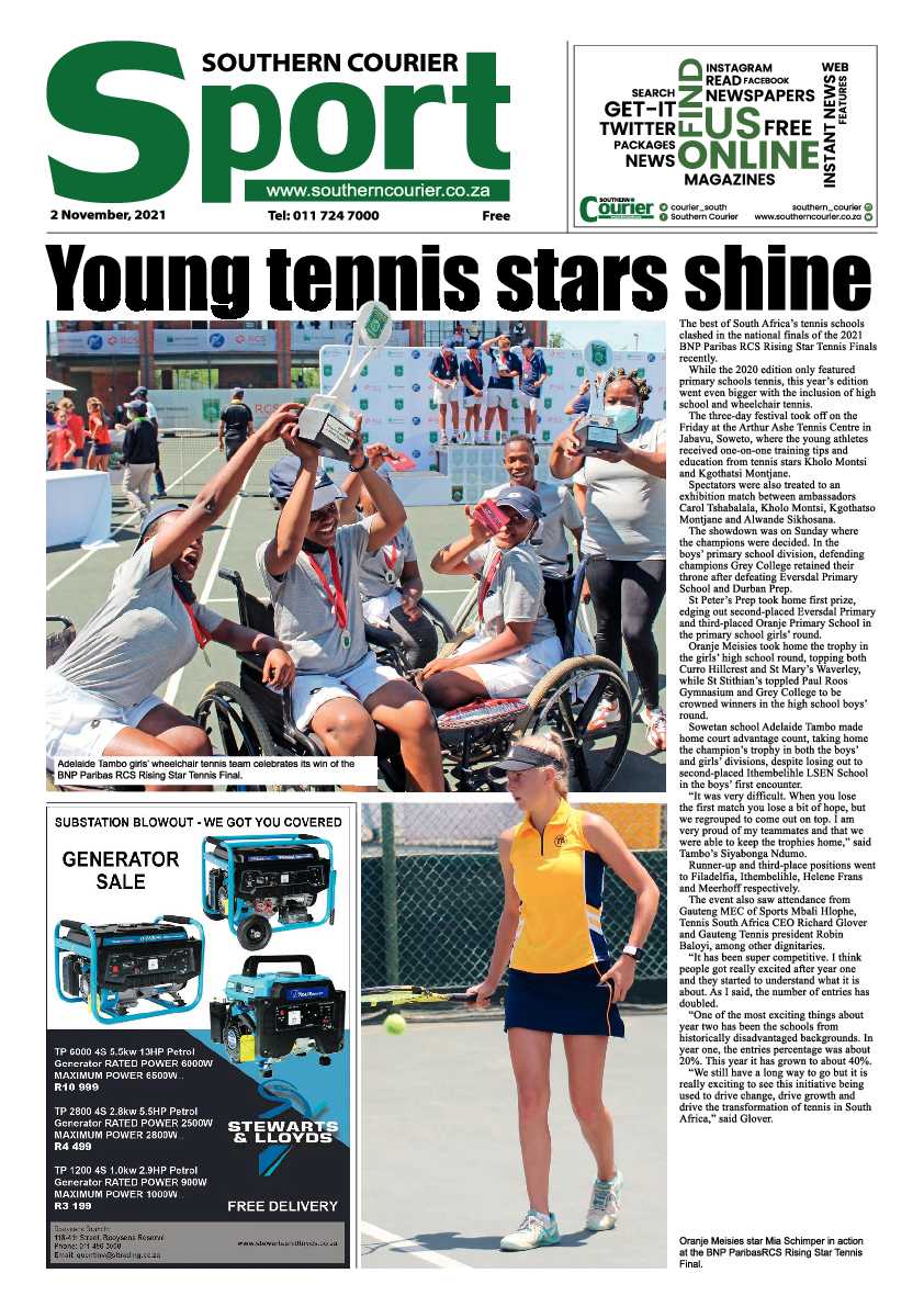 Southern Courier 02 November 2021 page 12