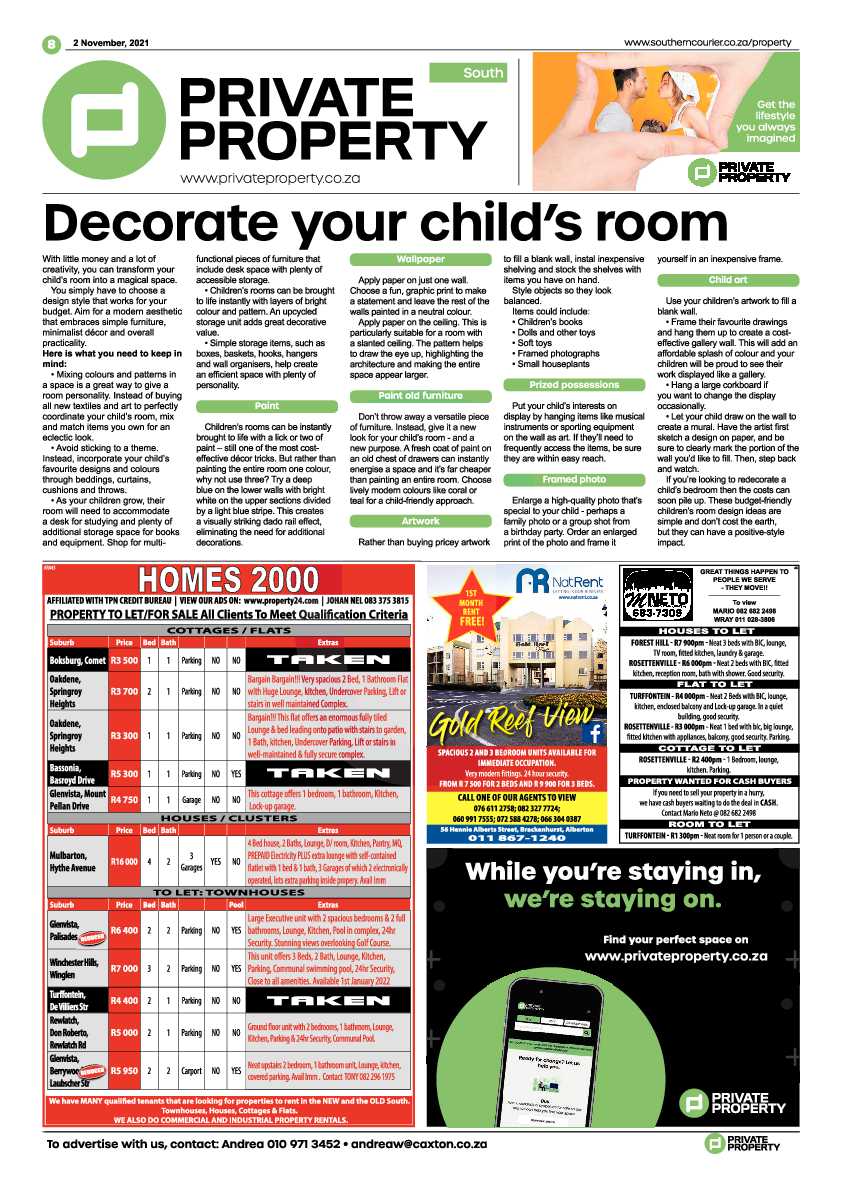 Southern Courier 02 November 2021 page 8