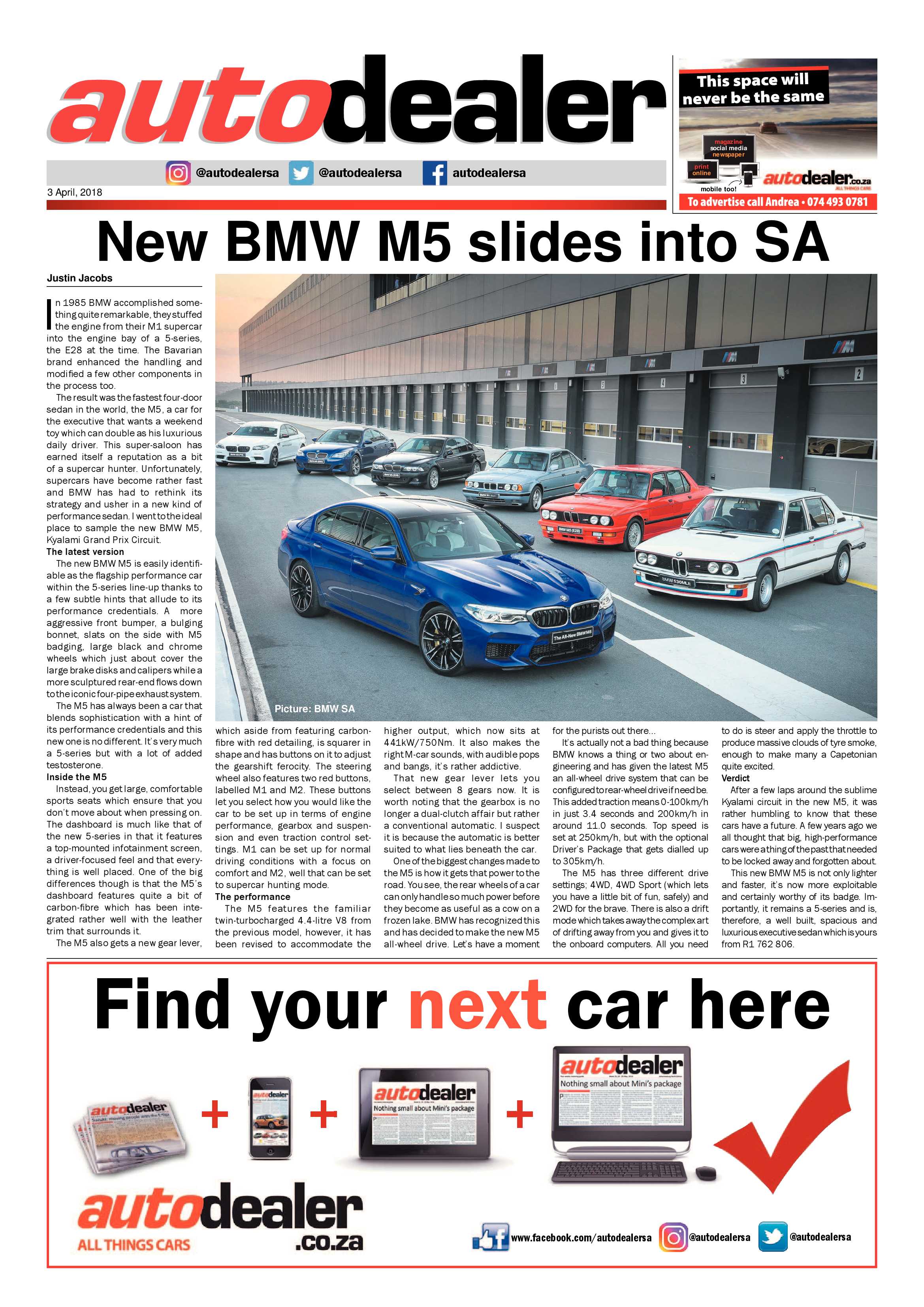 Southern Courier 03 April 2018 page 19