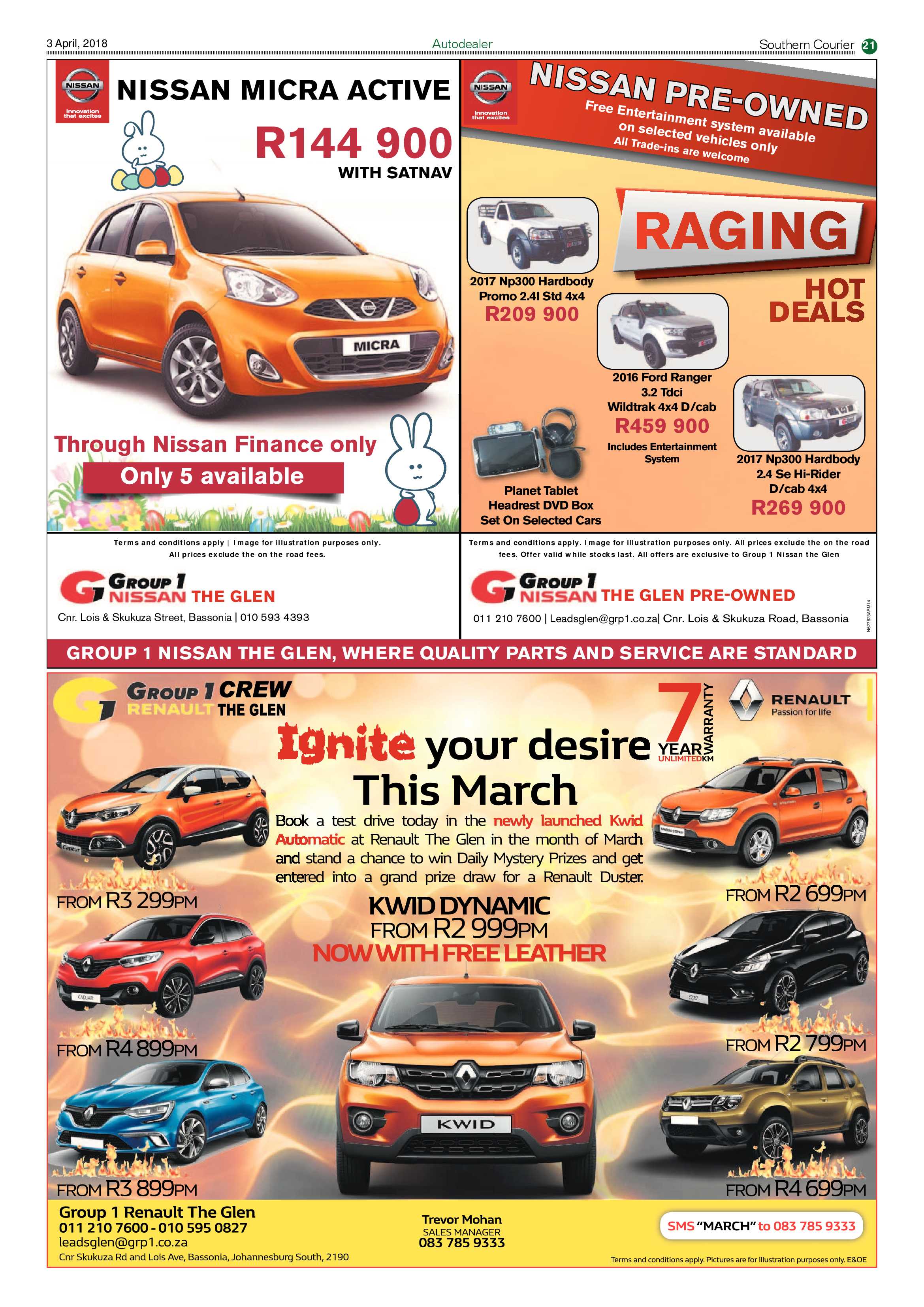 Southern Courier 03 April 2018 page 21