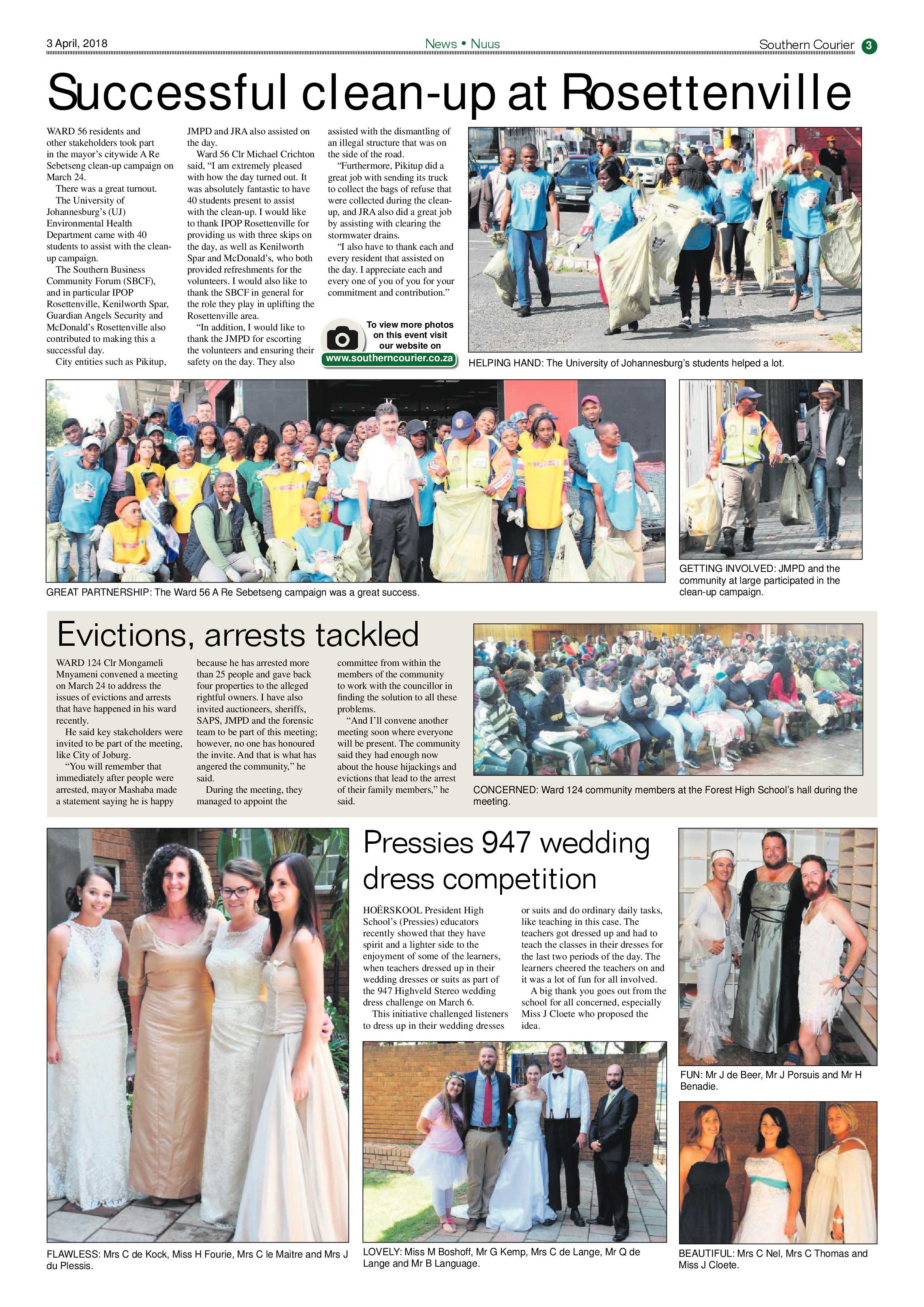 Southern Courier 03 April 2018 page 3
