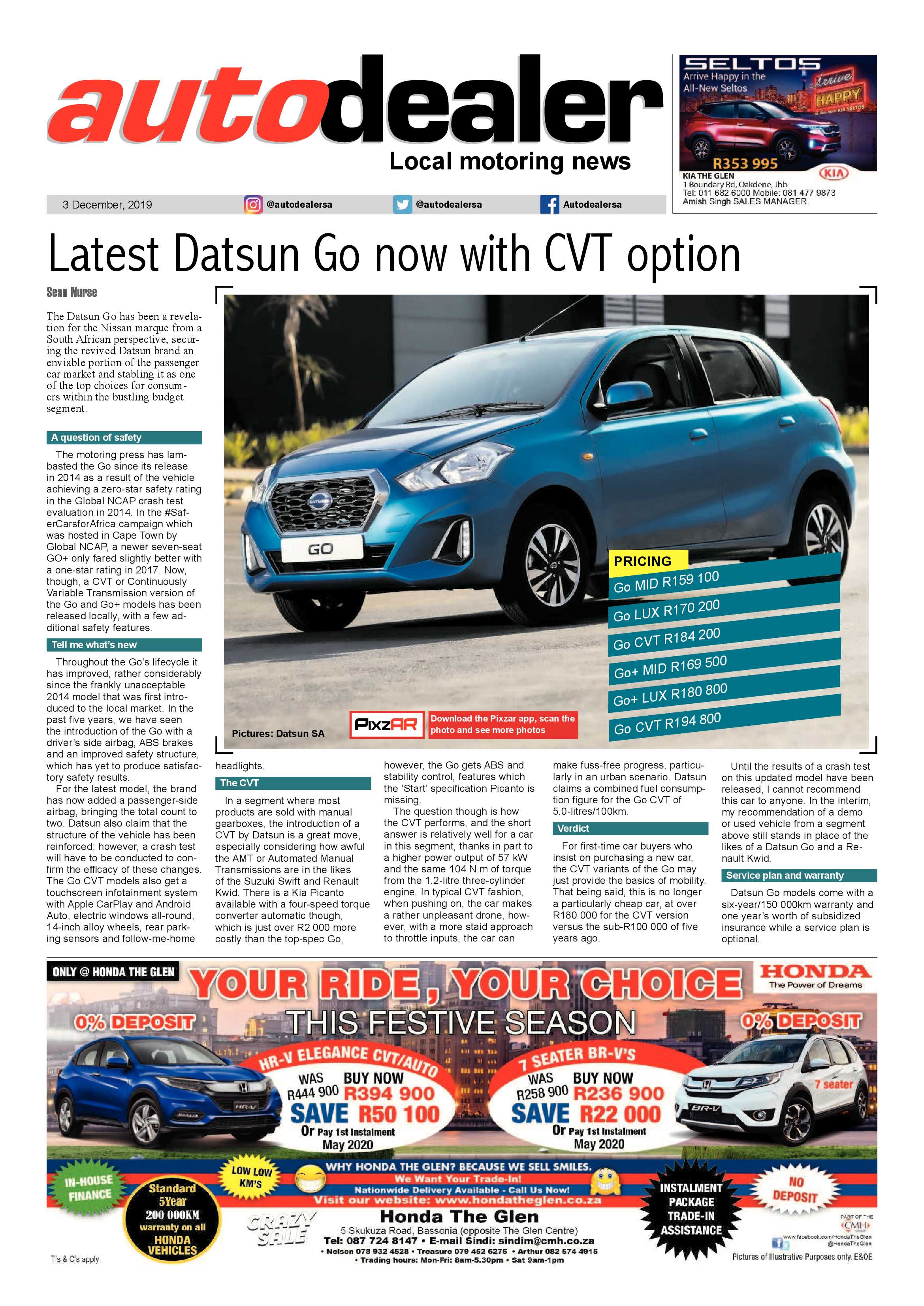Southern Courier 03 December 2019 page 14