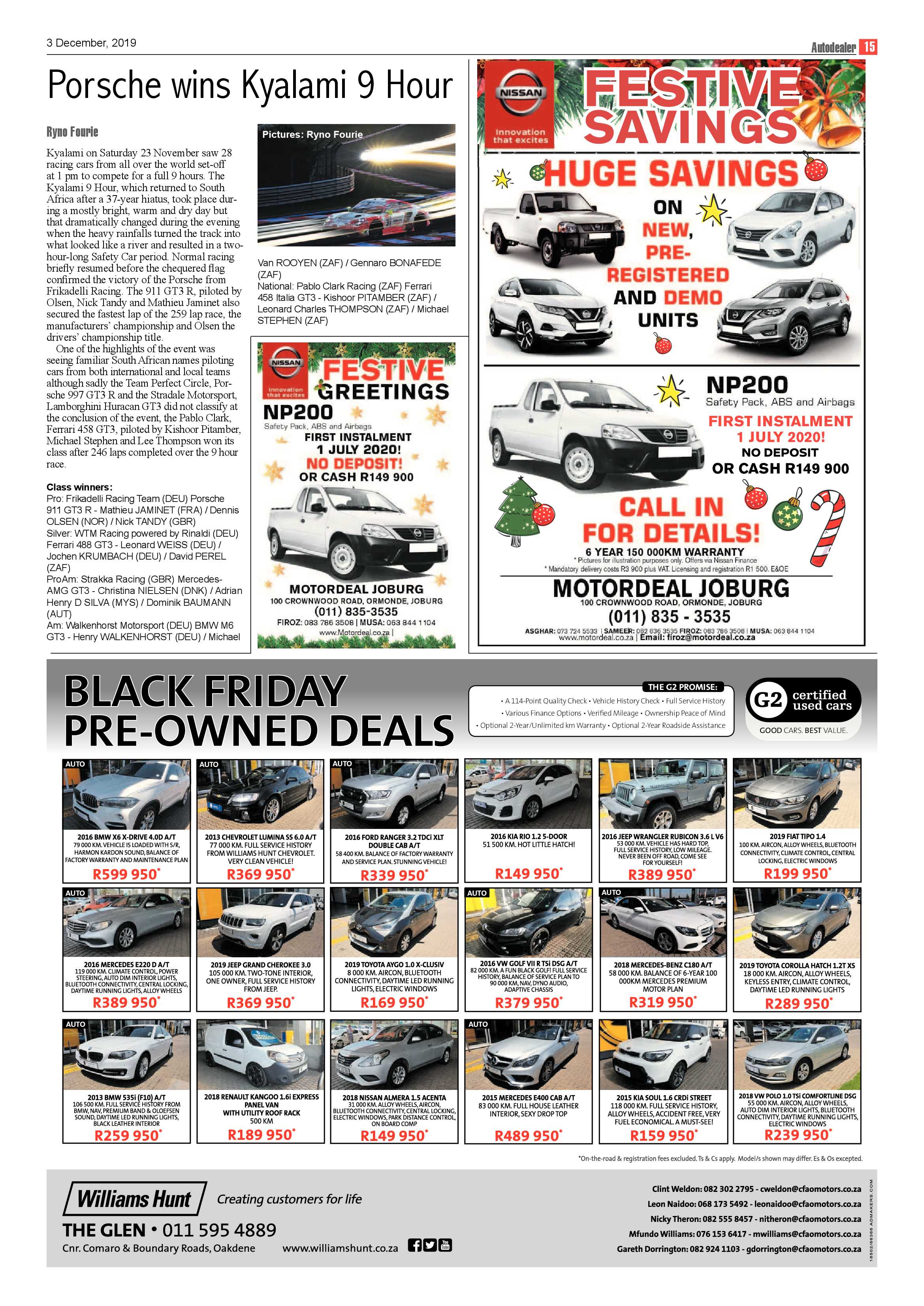 Southern Courier 03 December 2019 page 15