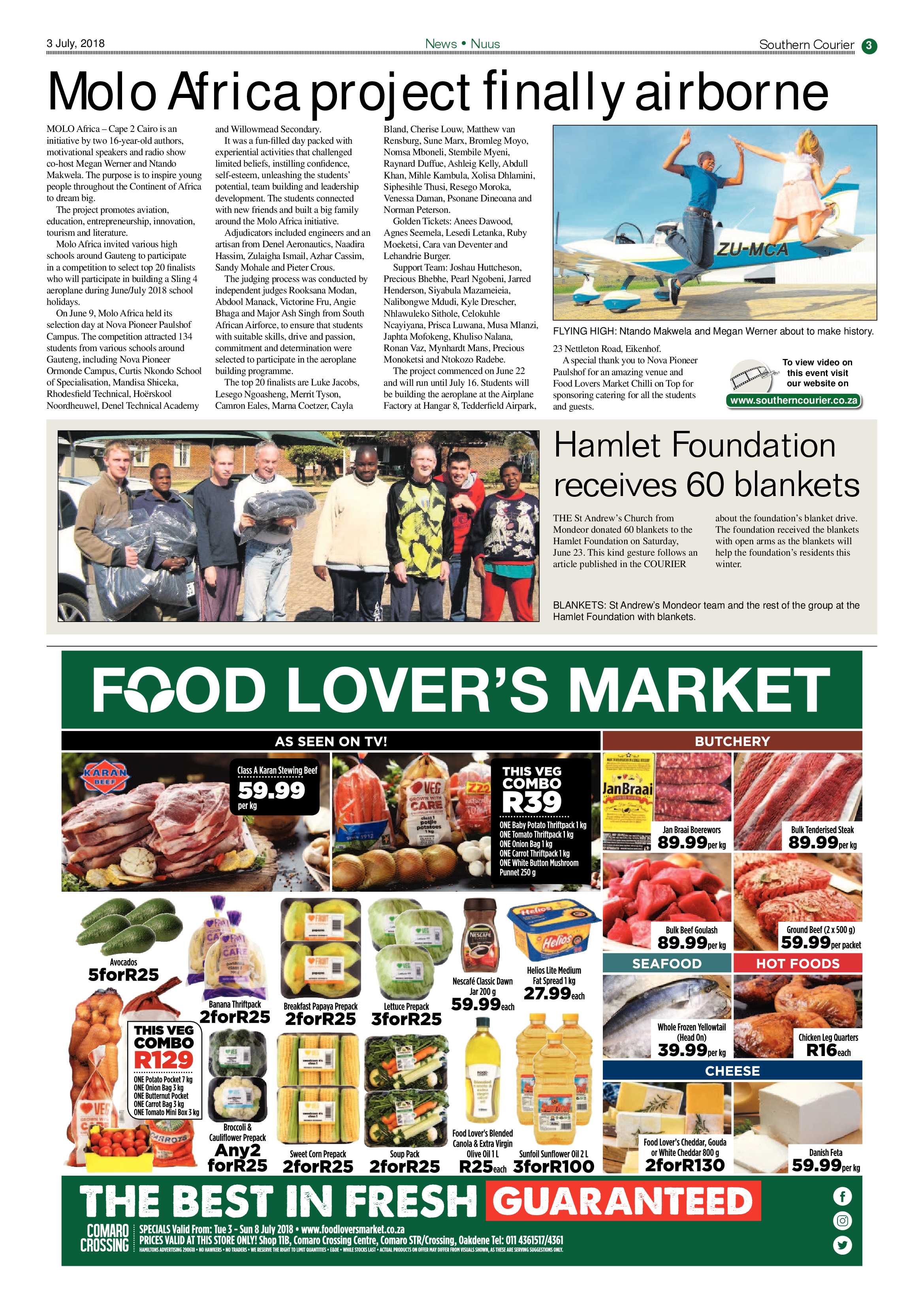 Southern Courier 03 July 2018 page 3
