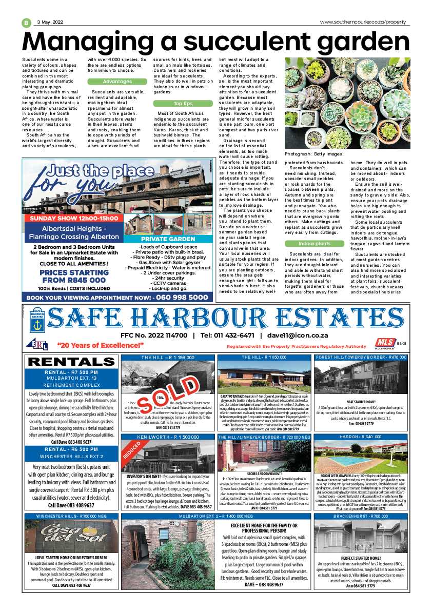 Southern Courier 03 May 2022 page 8