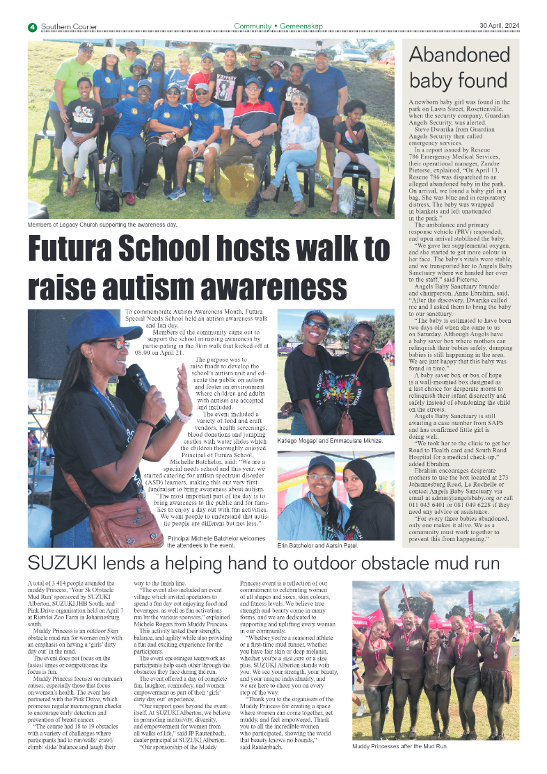 Southern Courier 03 May 2024 page 4