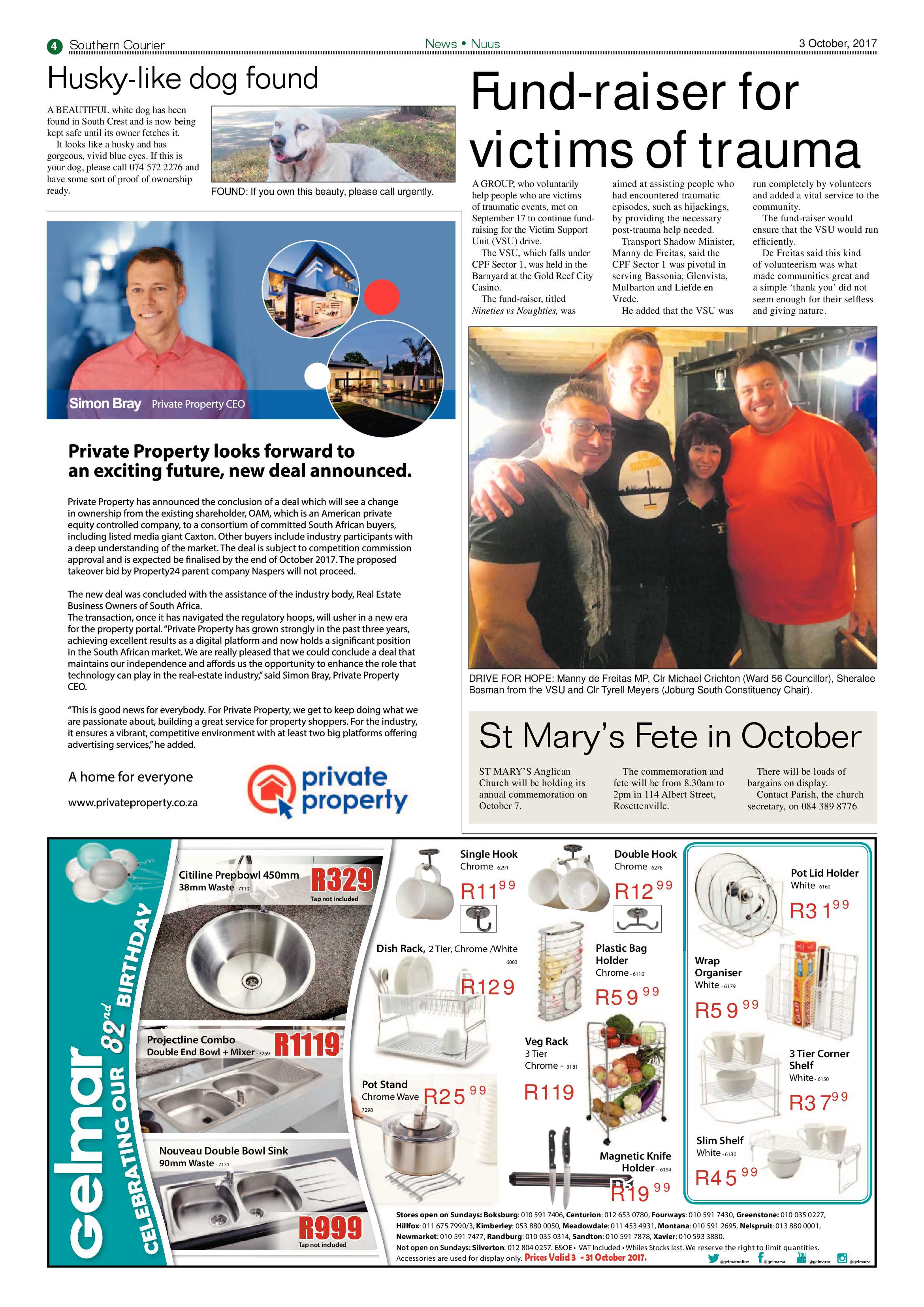 Southern Courier 03 October 2017 page 4
