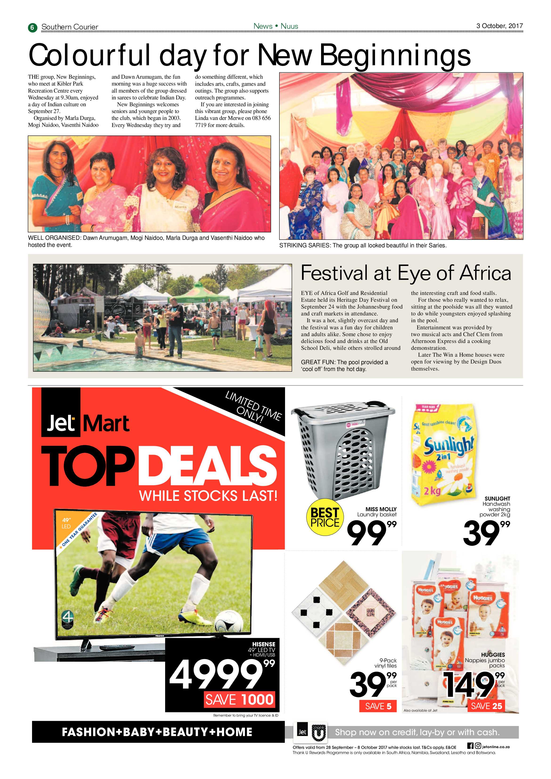 Southern Courier 03 October 2017 page 6