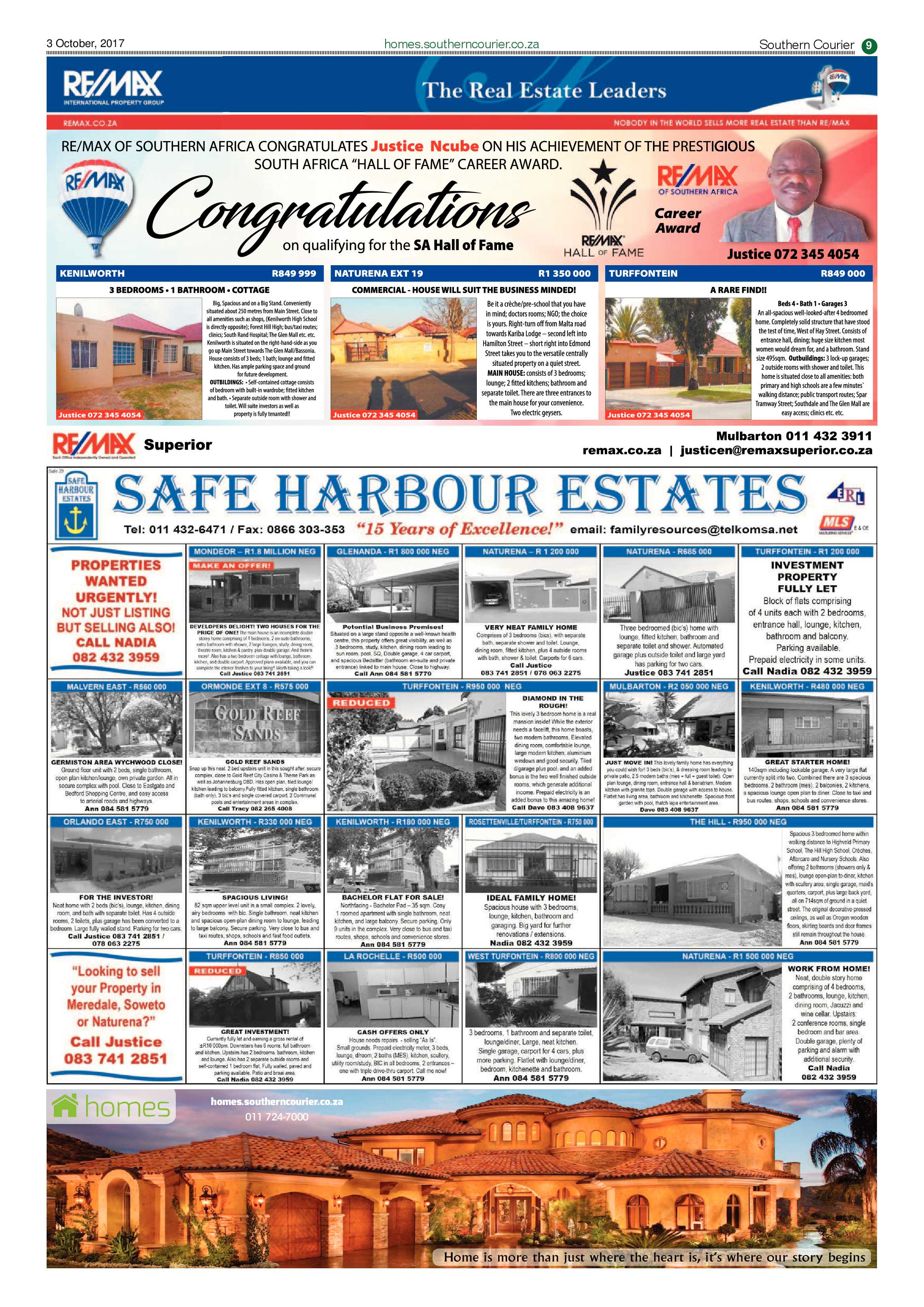 Southern Courier 03 October 2017 page 9