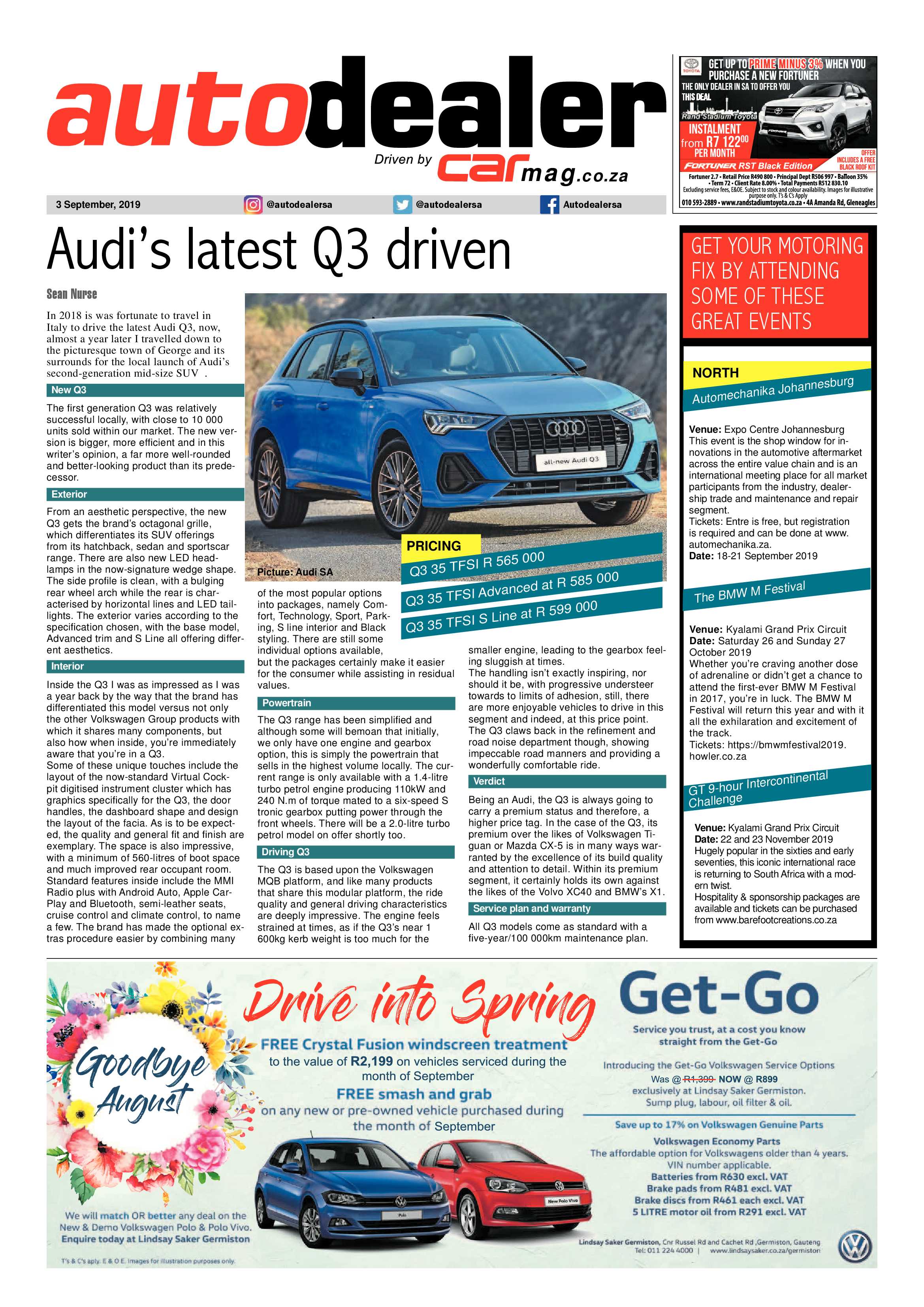 Southern Courier 03 September 2019 page 9
