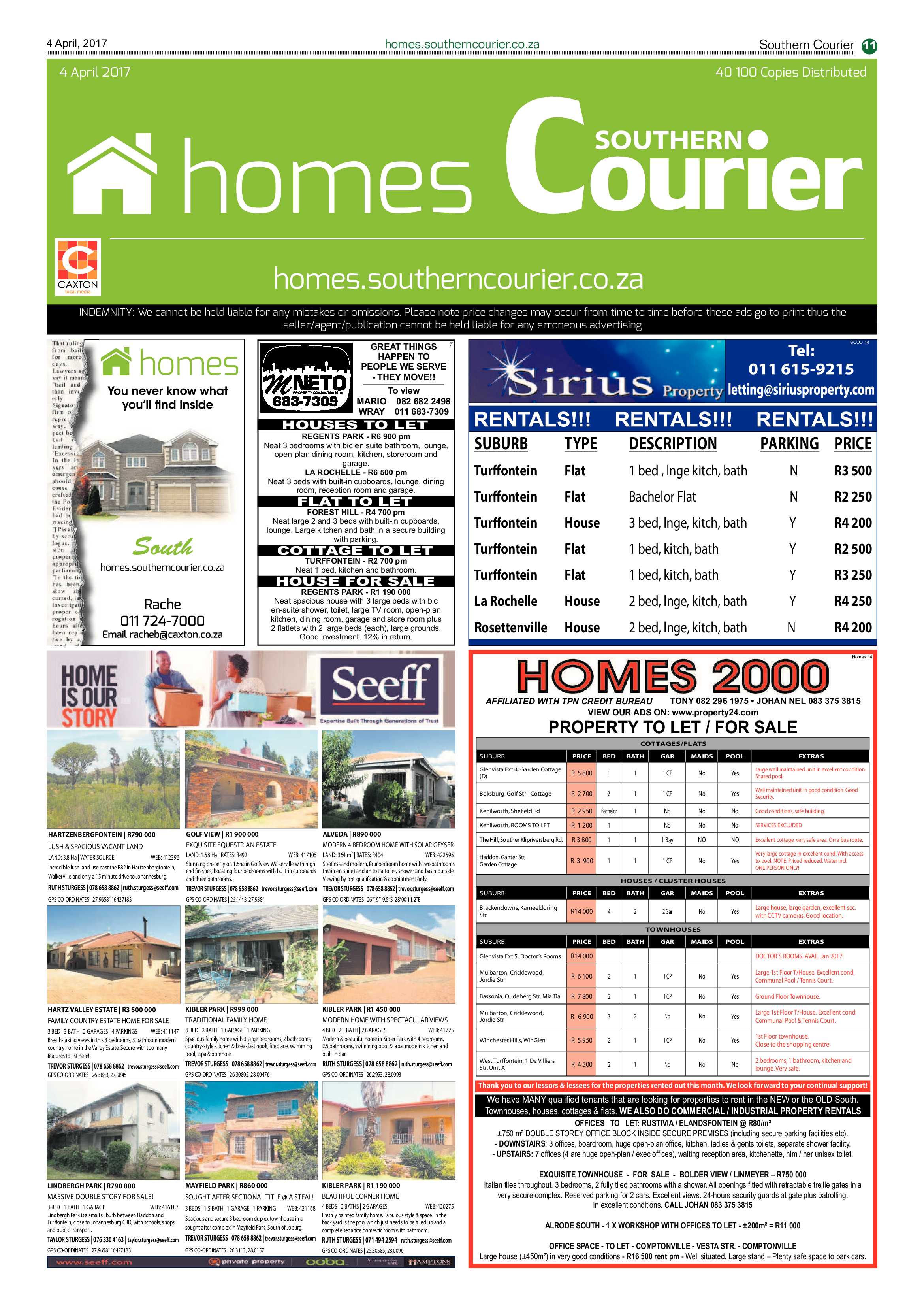 Southern Courier 04 April 2017 page 11