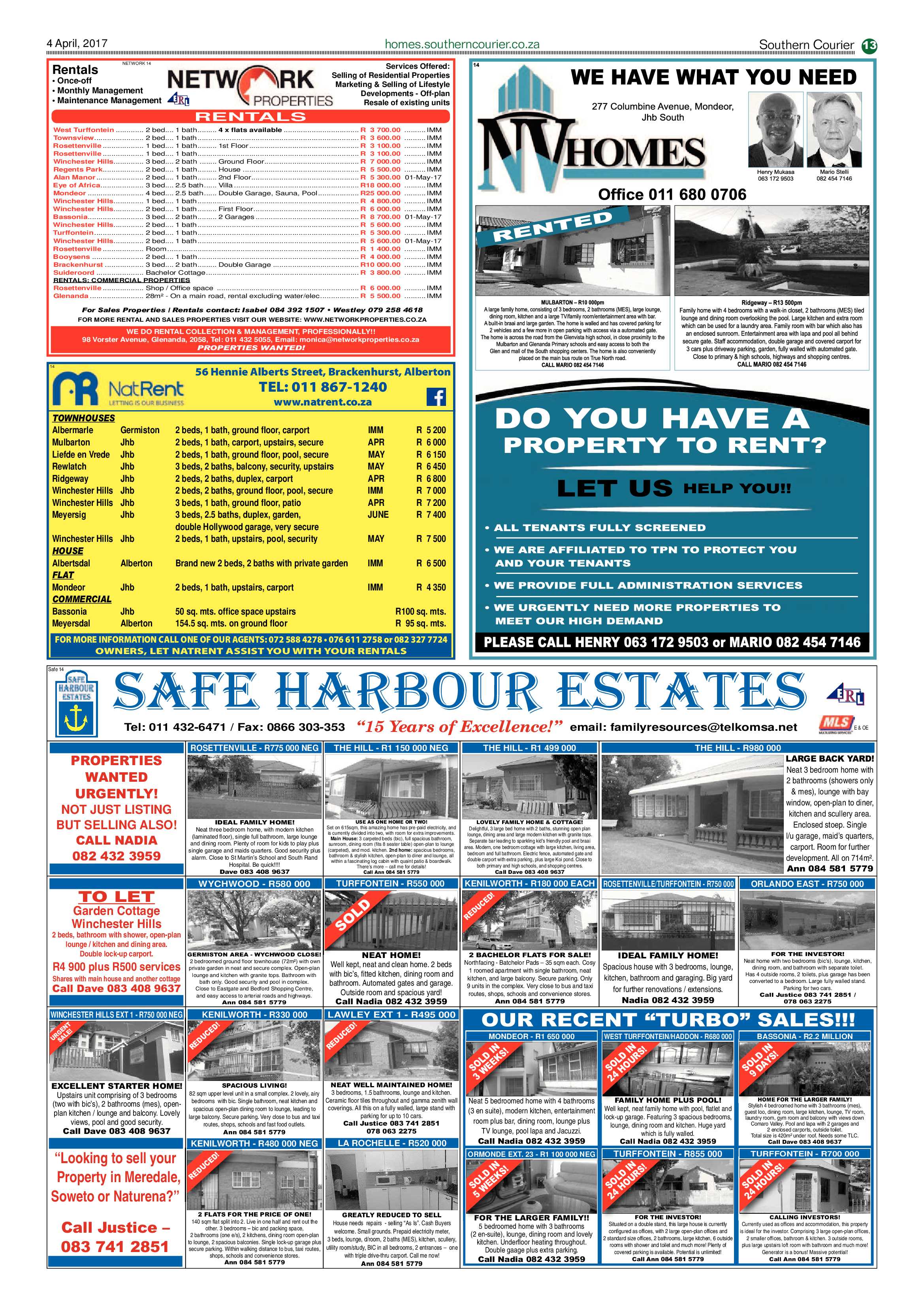 Southern Courier 04 April 2017 page 13