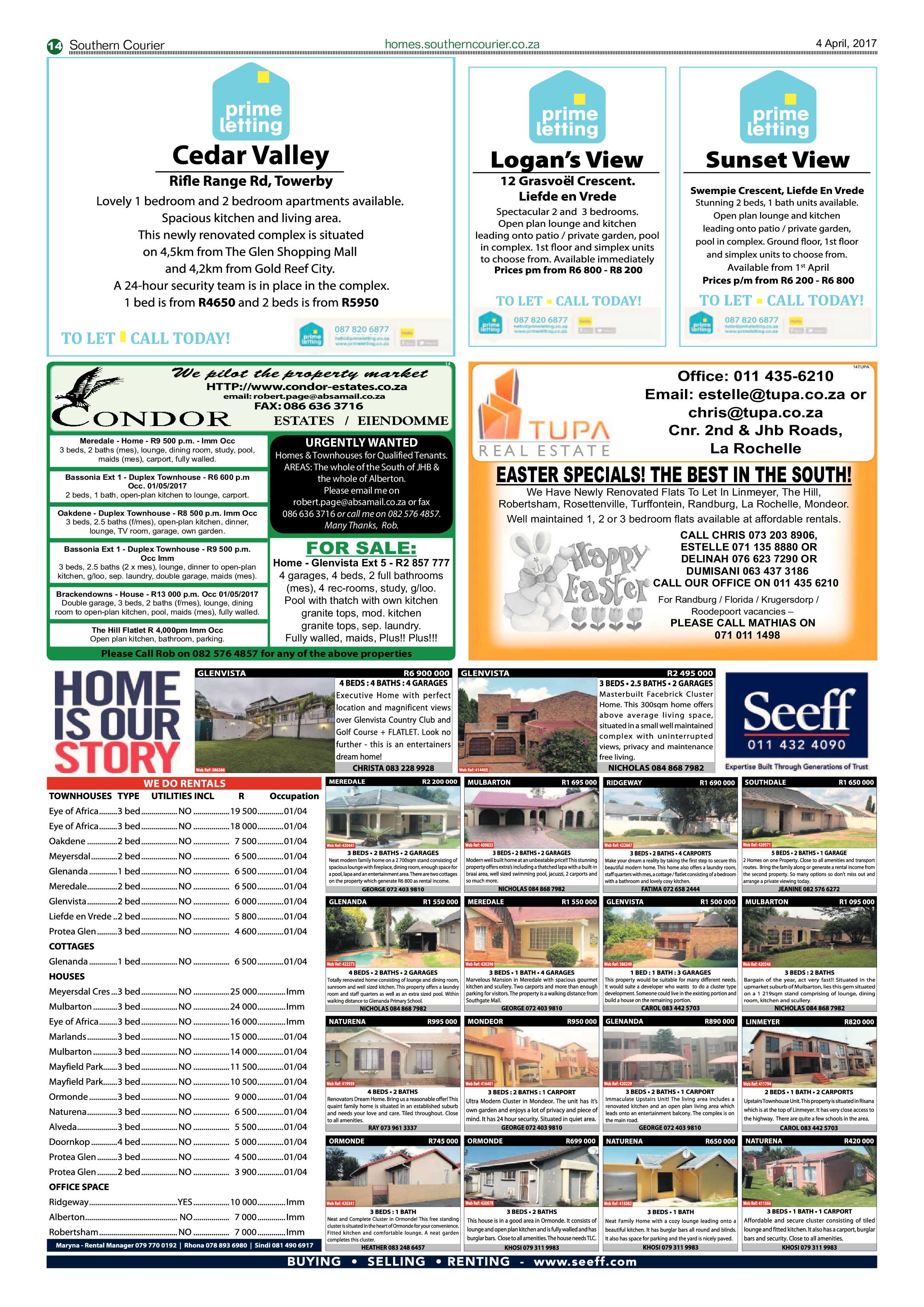 Southern Courier 04 April 2017 page 14