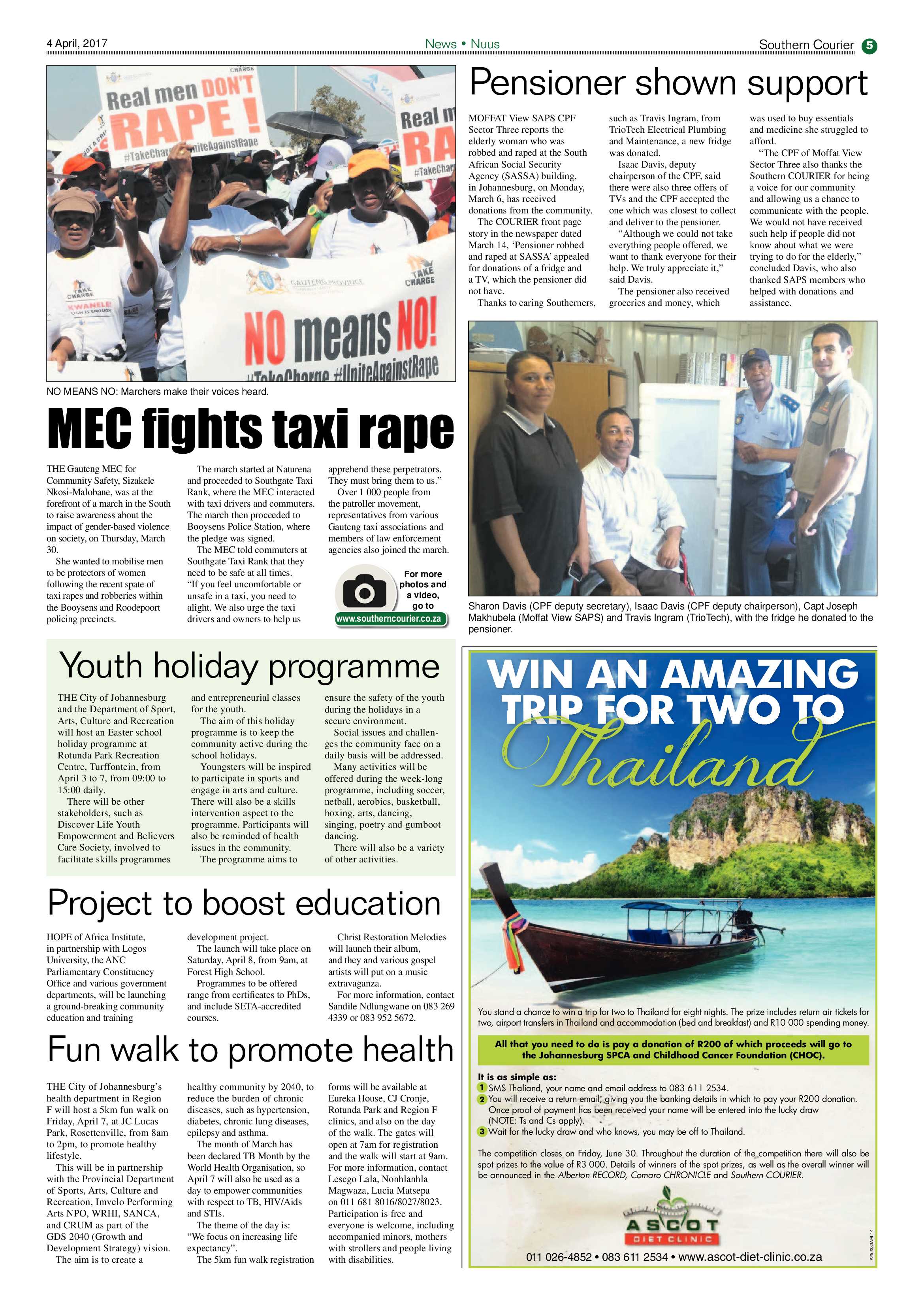 Southern Courier 04 April 2017 page 5