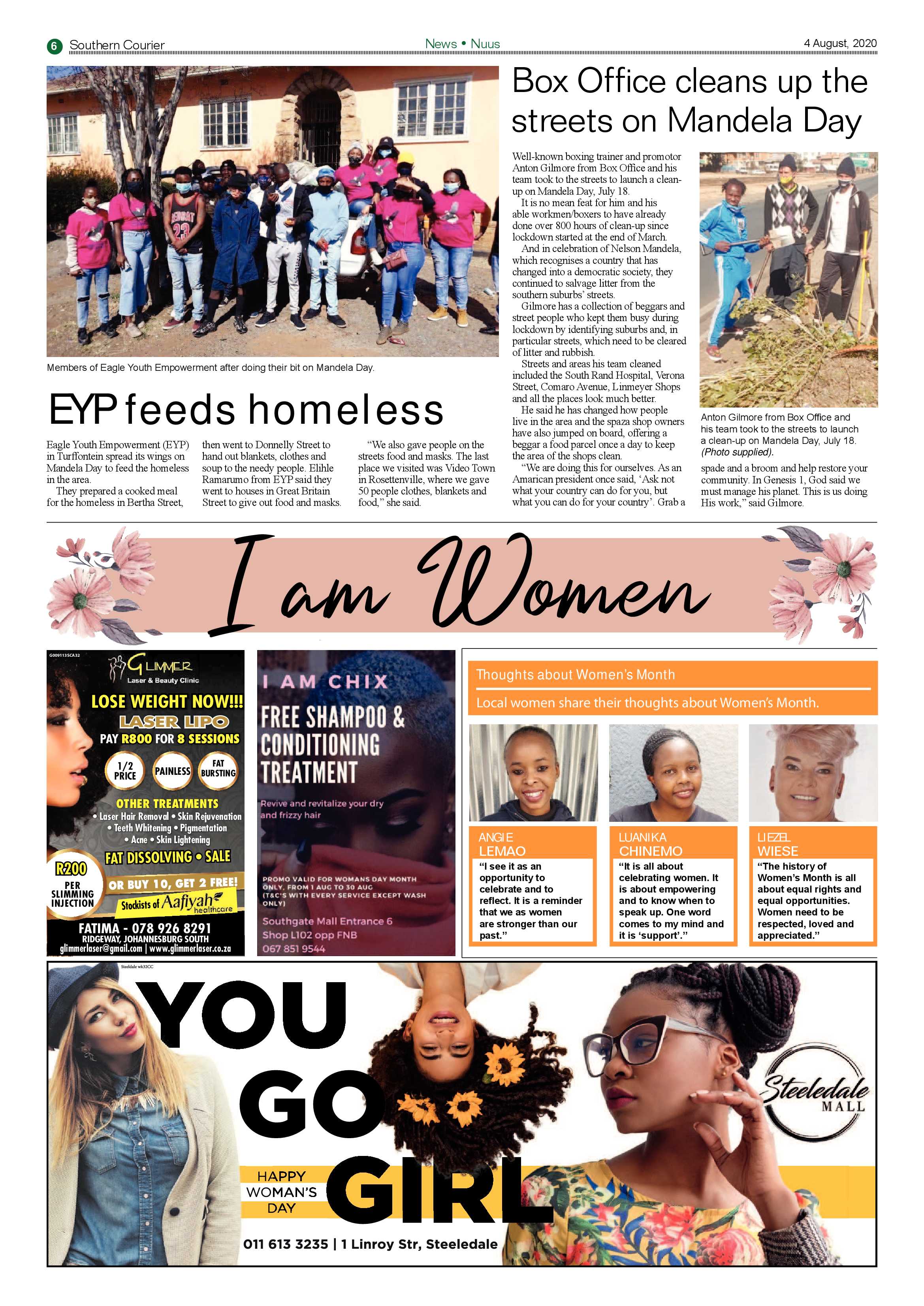 Southern Courier 04 August 2020 page 6