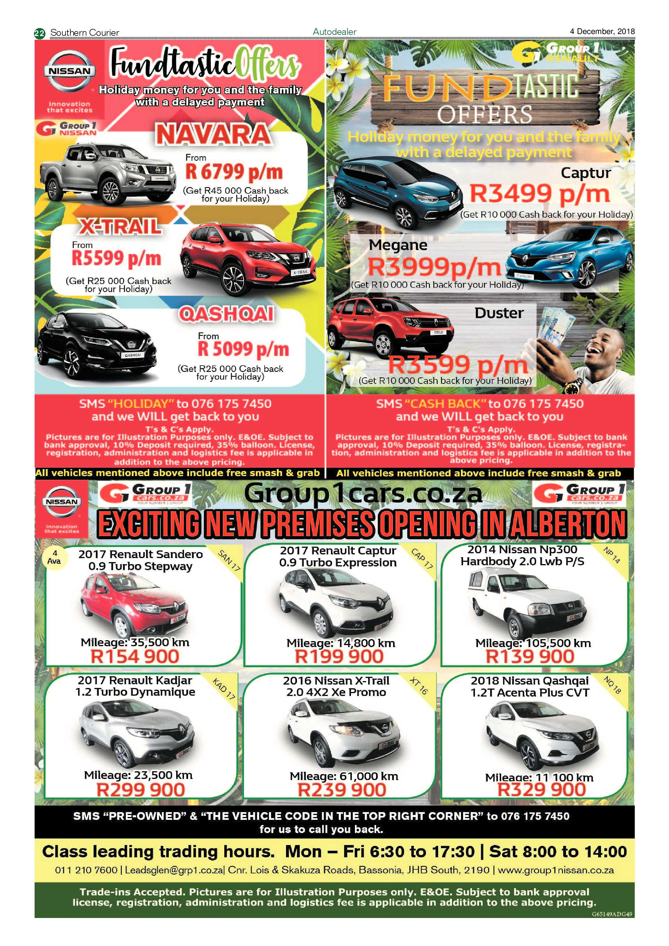 Southern Courier 04 December 2018 page 22