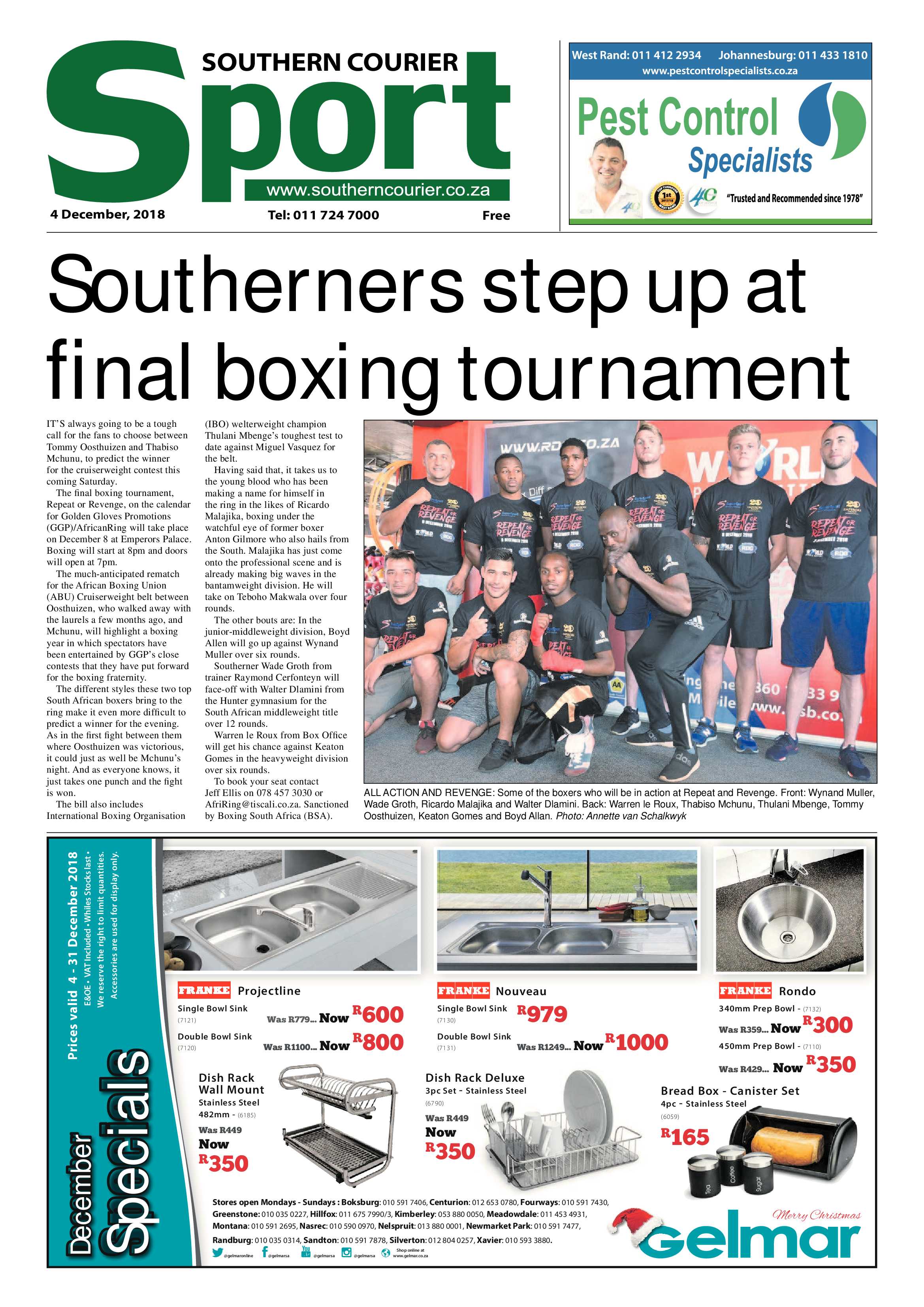 Southern Courier 04 December 2018 page 28