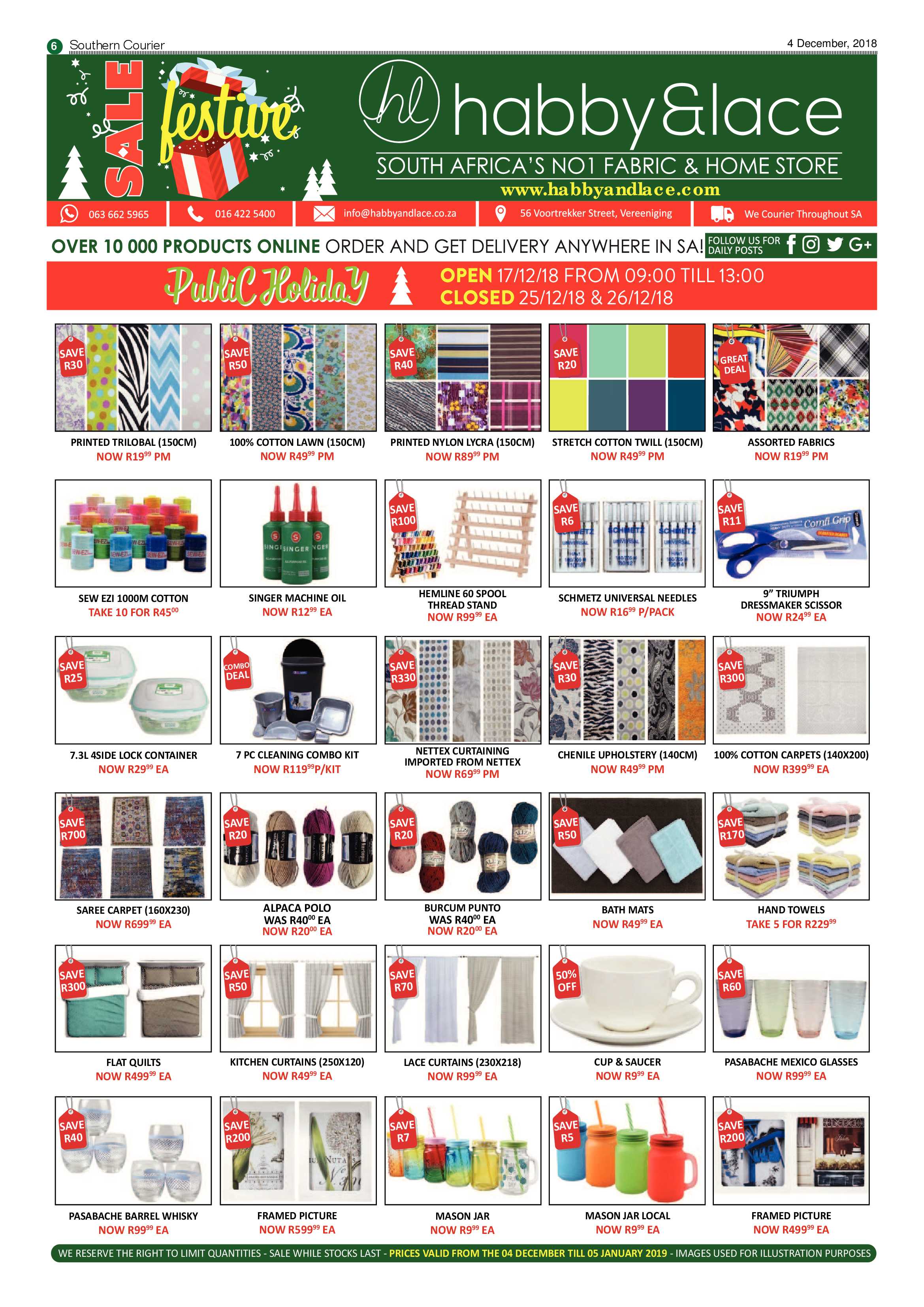 Southern Courier 04 December 2018 page 6