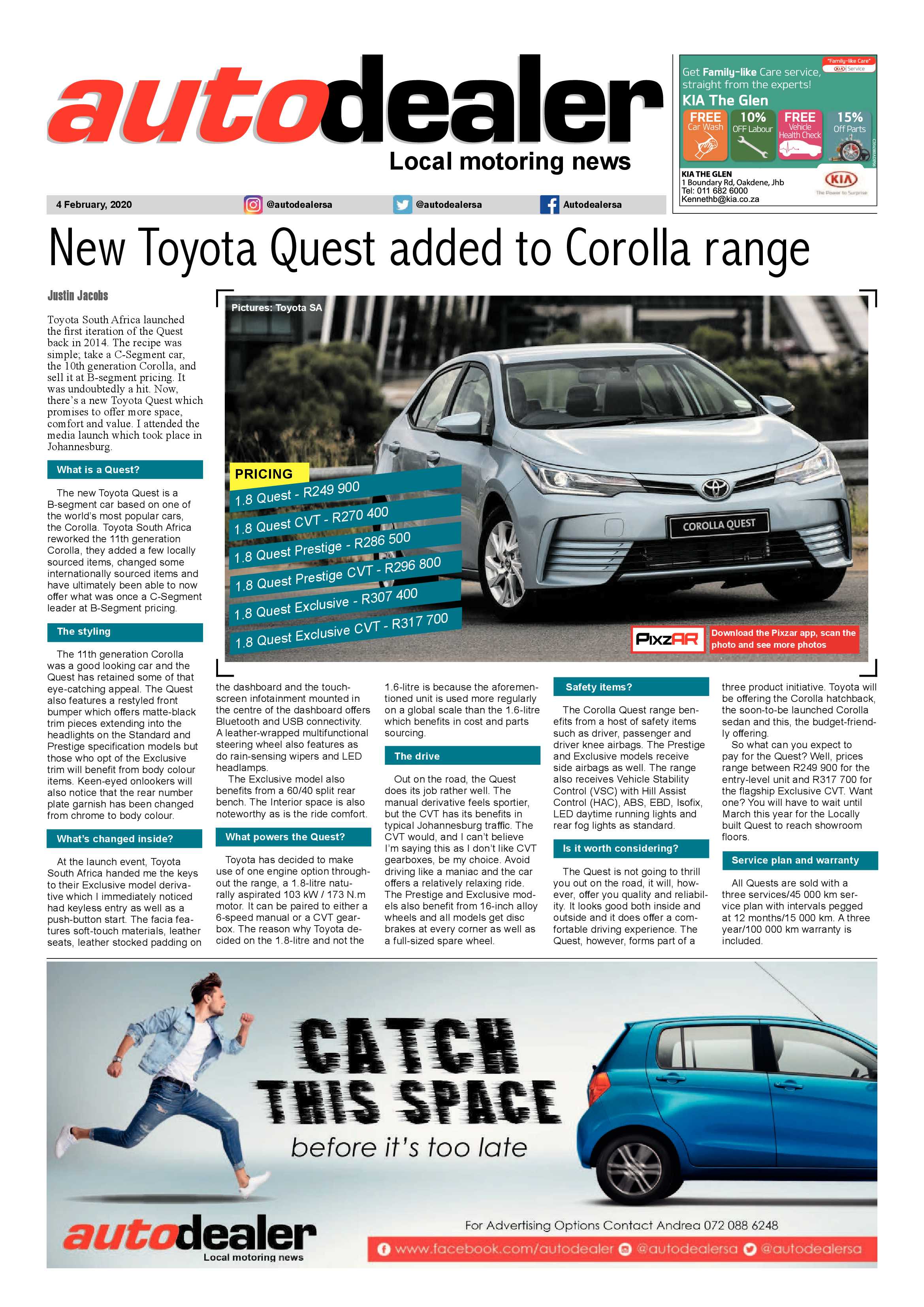Southern Courier 04 February 2020 page 10