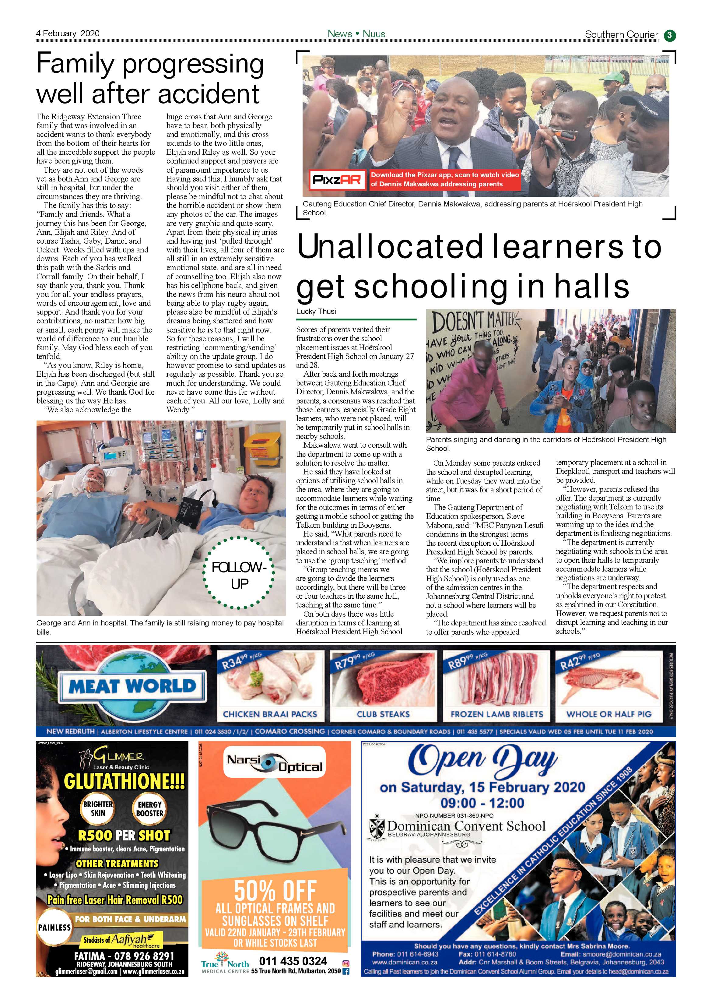 Southern Courier 04 February 2020 page 3