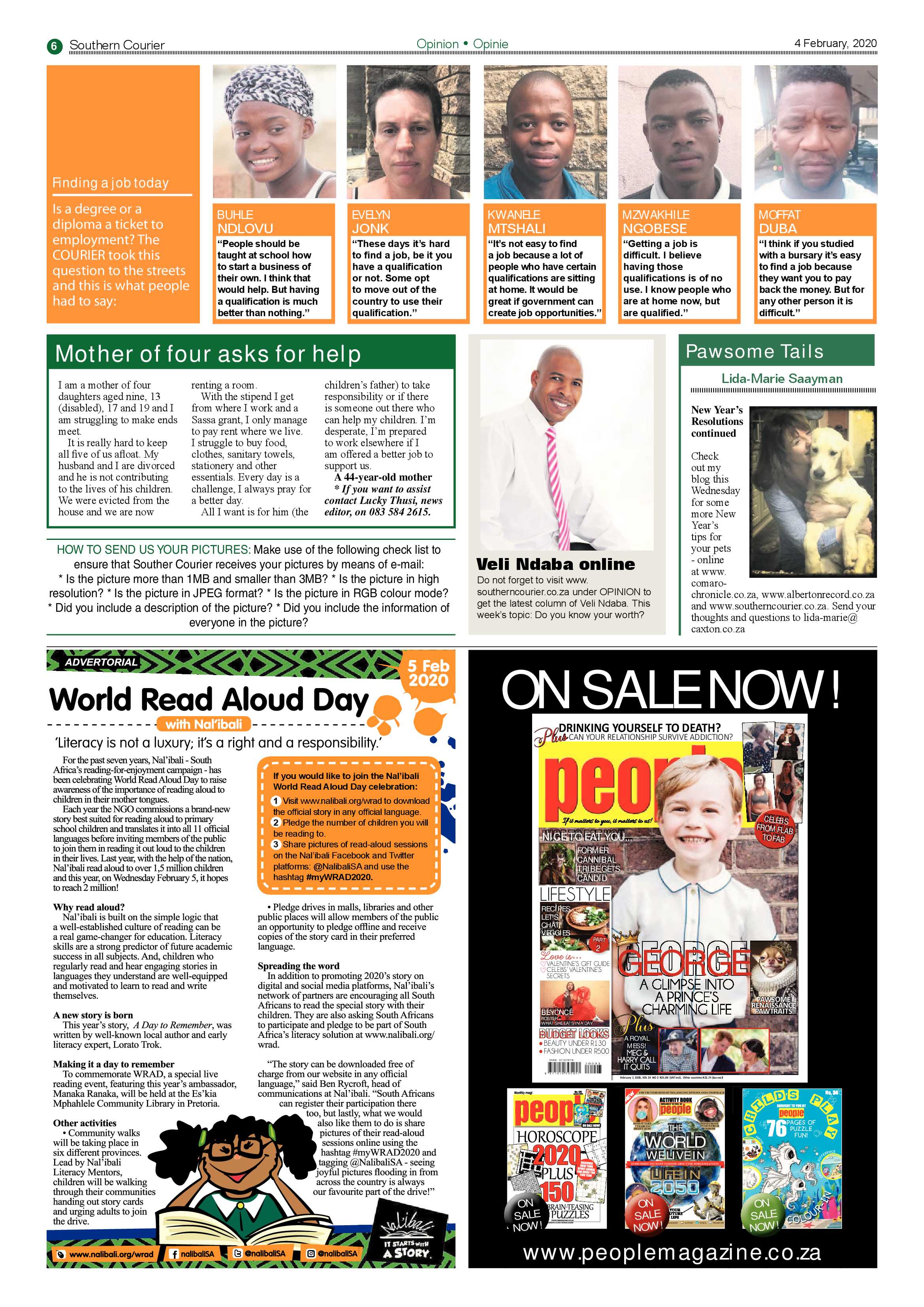 Southern Courier 04 February 2020 page 6