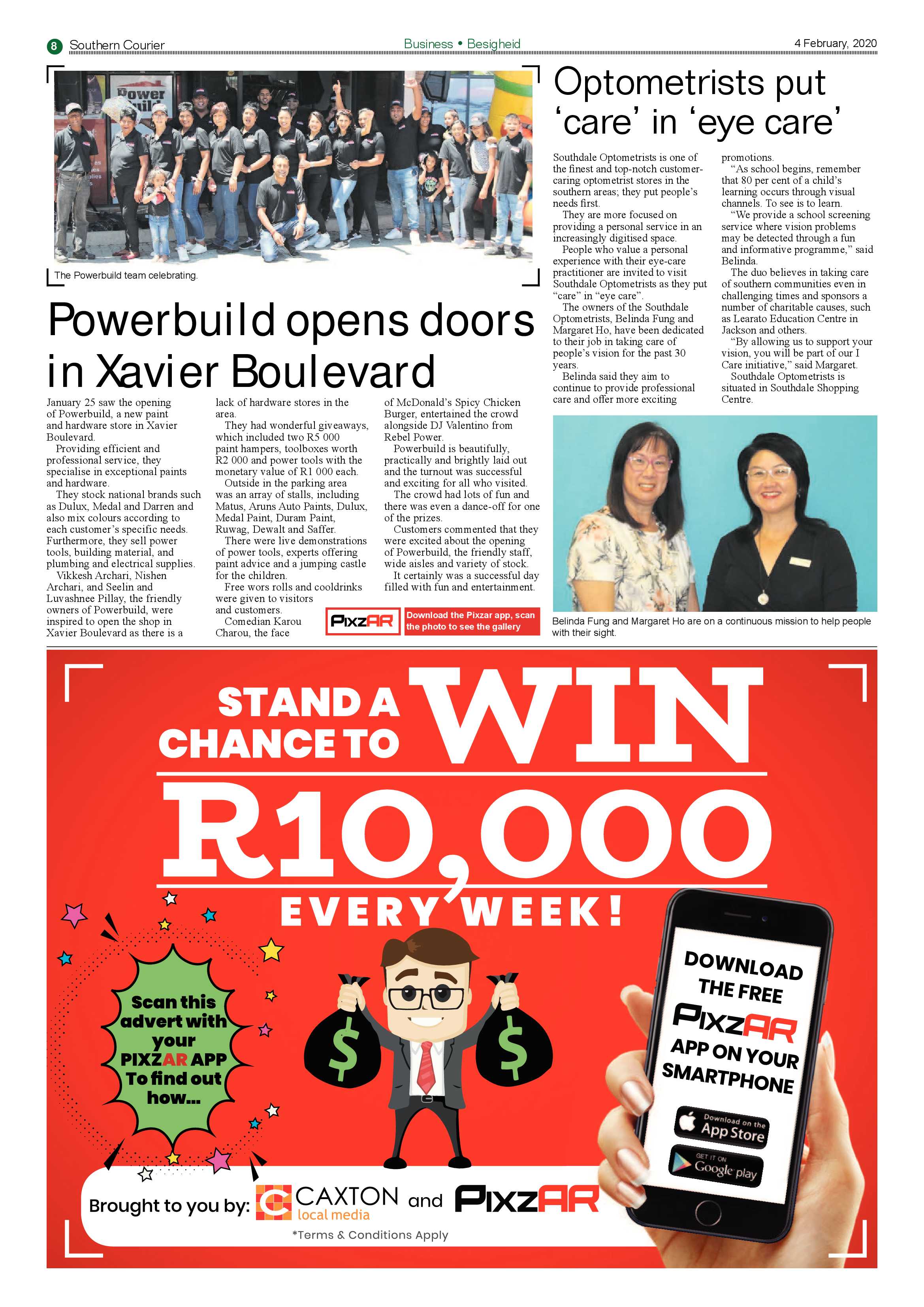 Southern Courier 04 February 2020 page 8